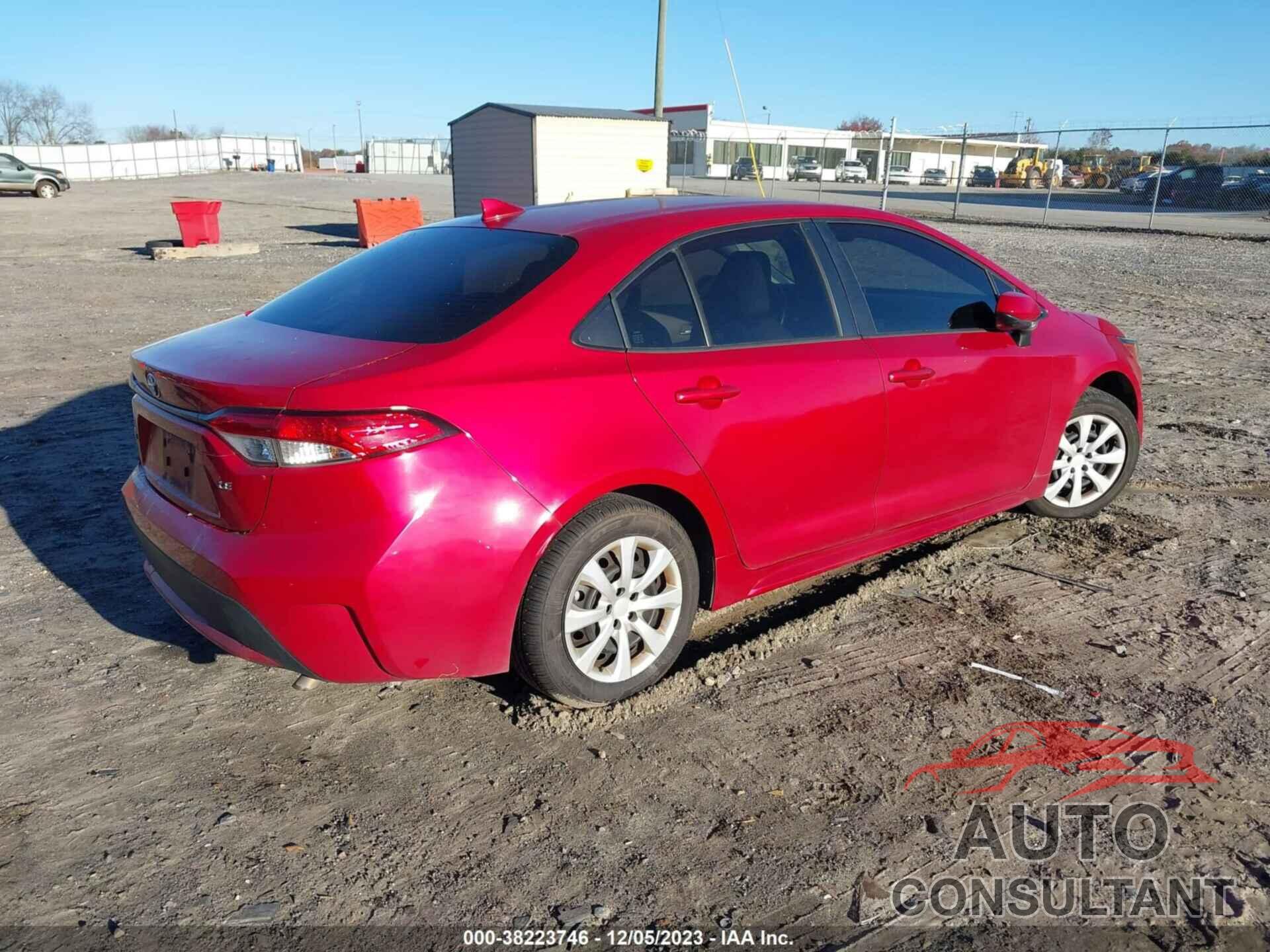 TOYOTA COROLLA 2020 - JTDEPRAE7LJ084543