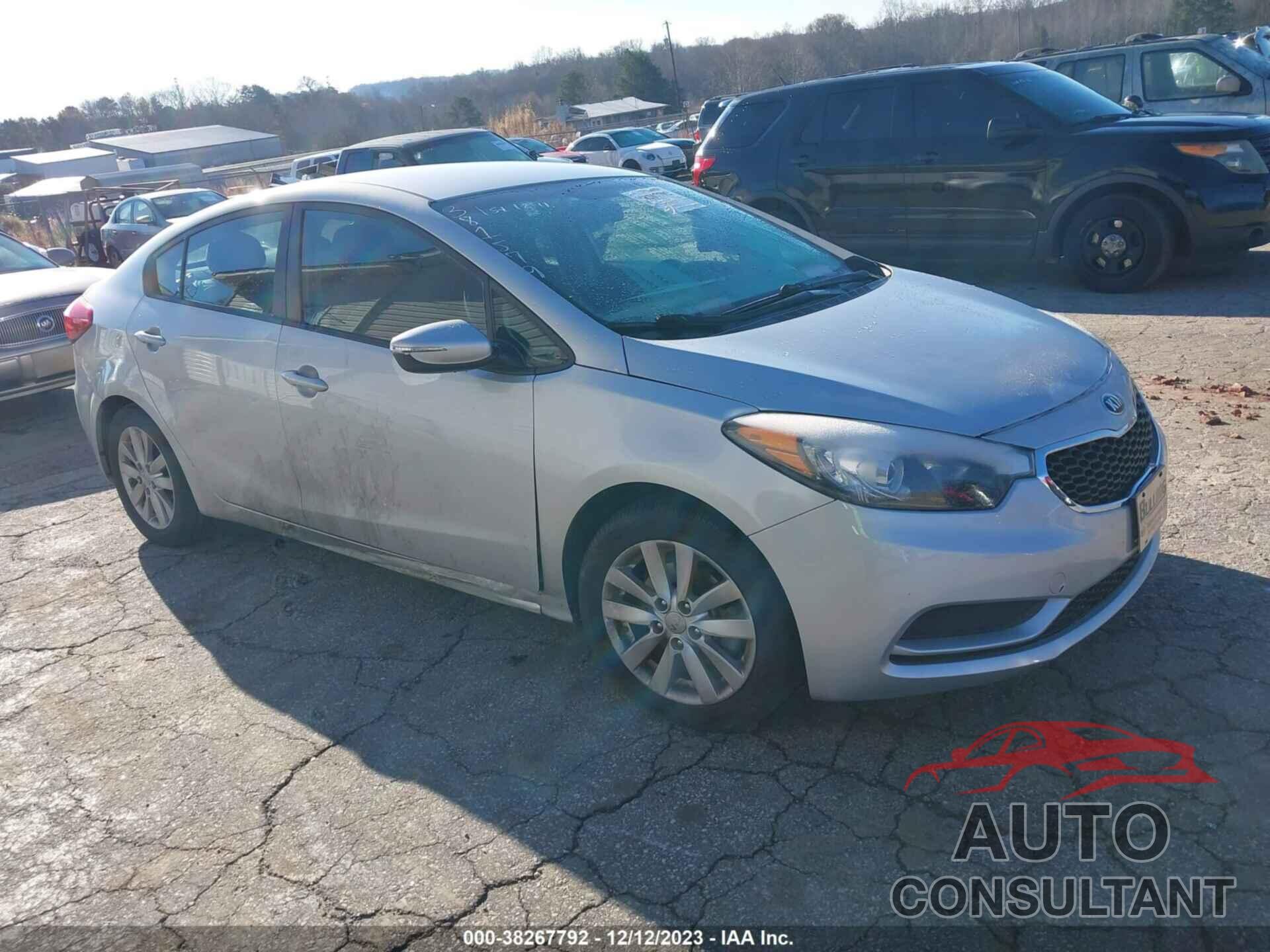 KIA FORTE 2015 - KNAFX4A69F5381579