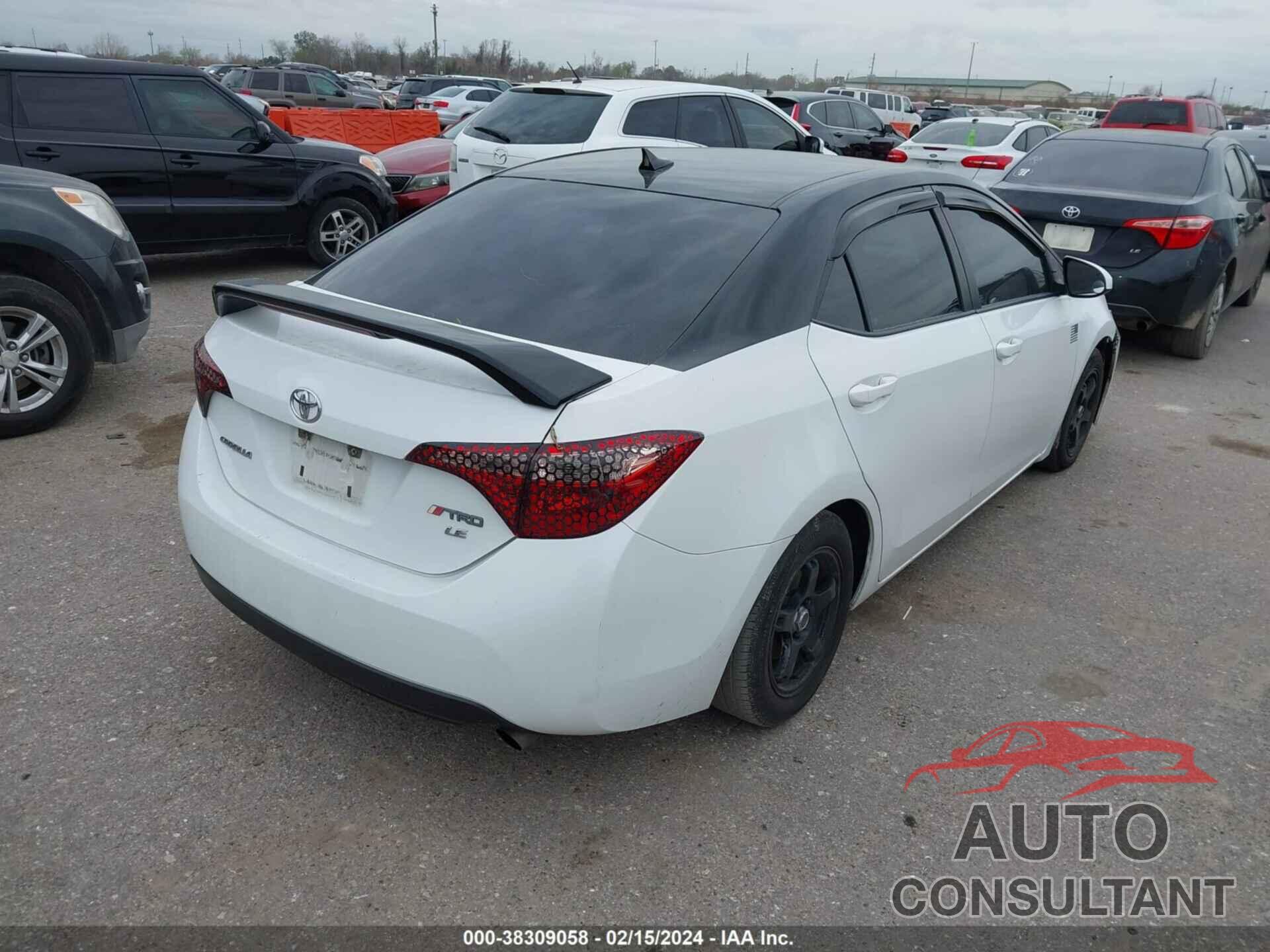 TOYOTA COROLLA 2017 - 5YFBURHE2HP672676