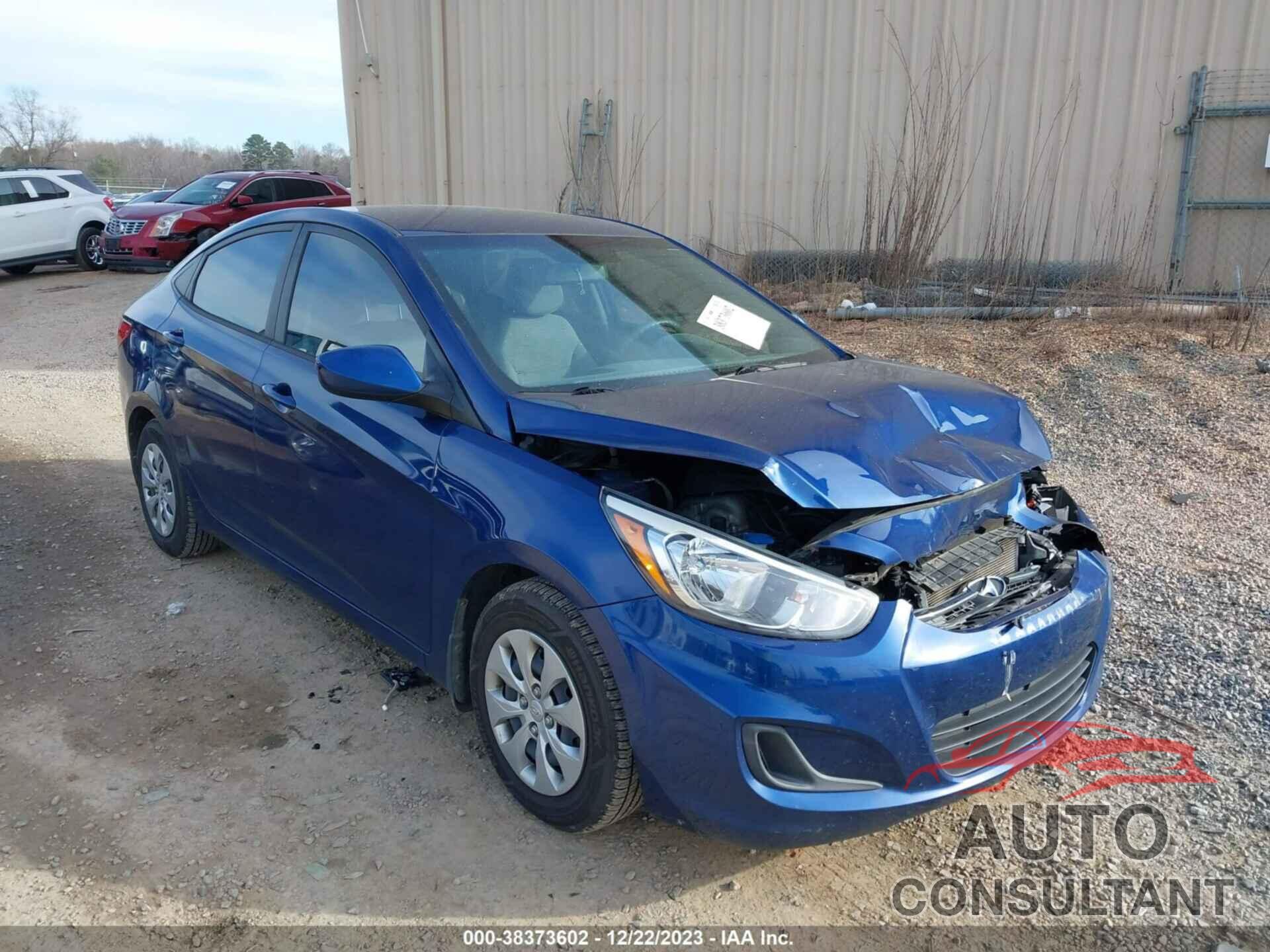 HYUNDAI ACCENT 2016 - KMHCT4AEXGU085322