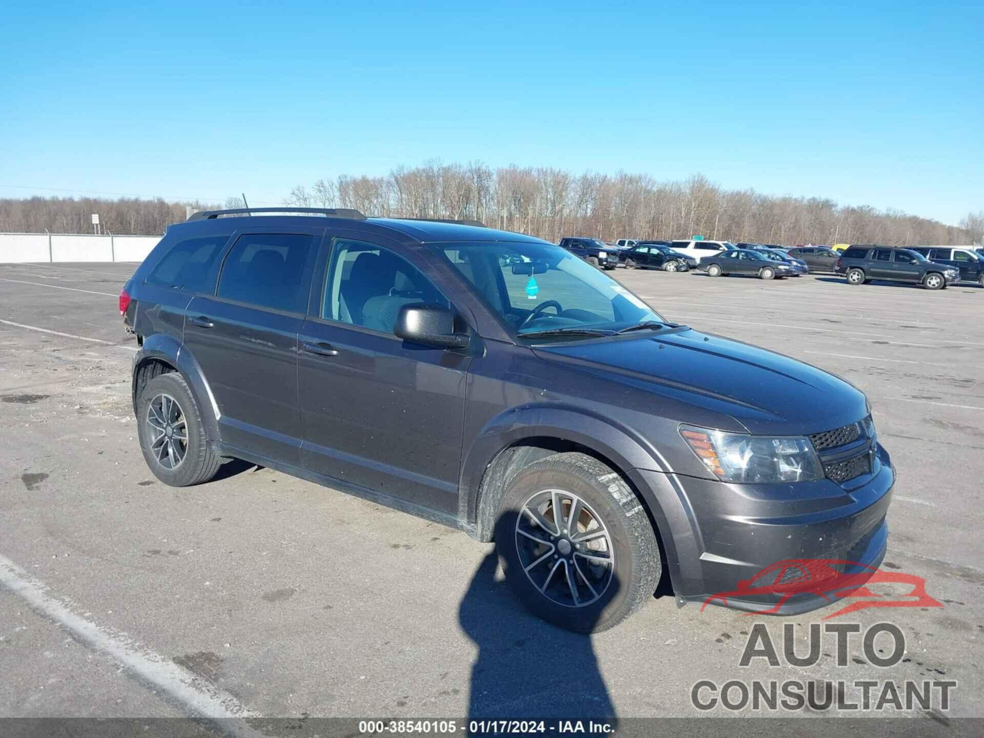 DODGE JOURNEY 2017 - 3C4PDCAB3HT603270