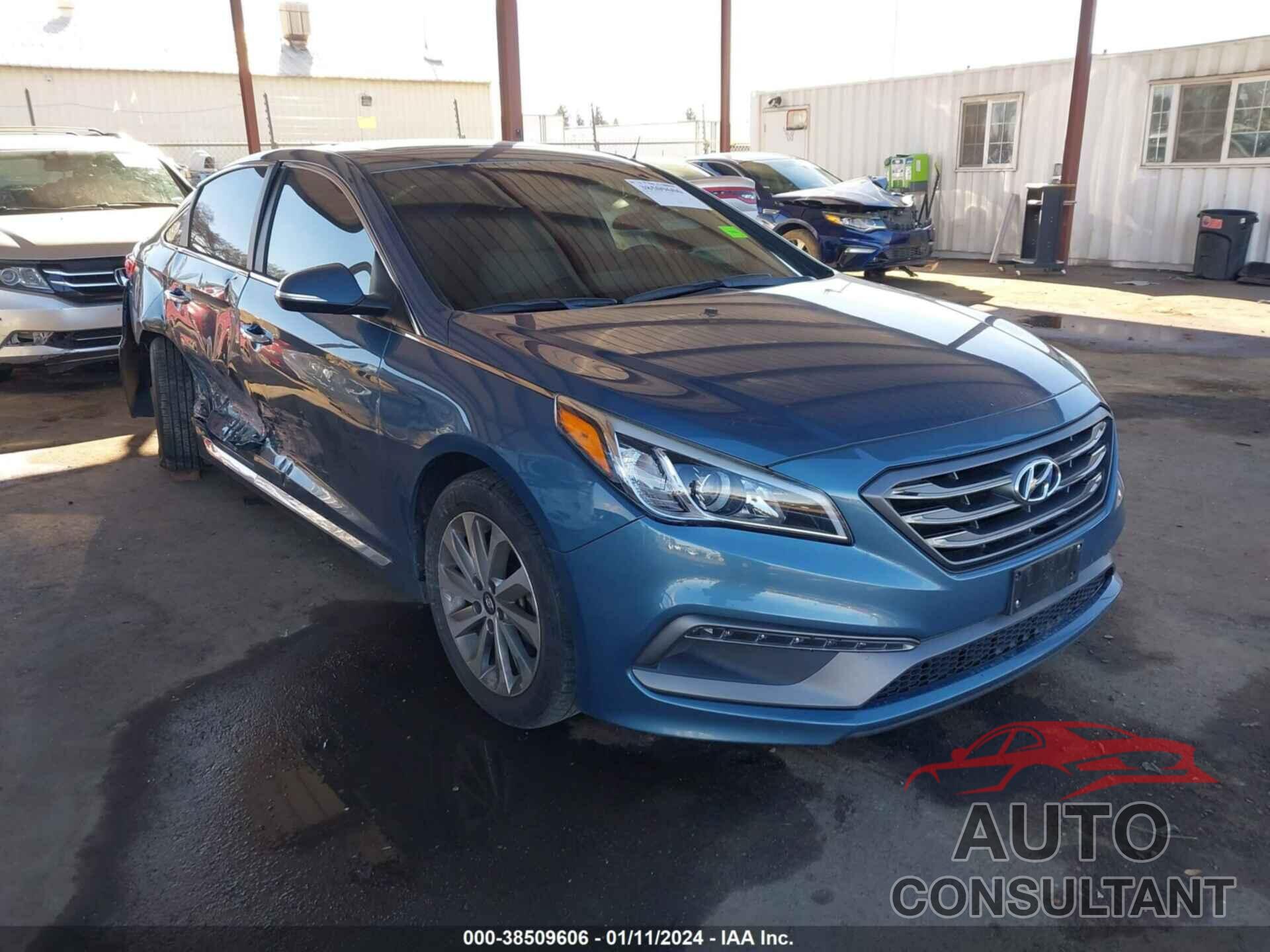 HYUNDAI SONATA 2017 - 5NPE34AF3HH523874