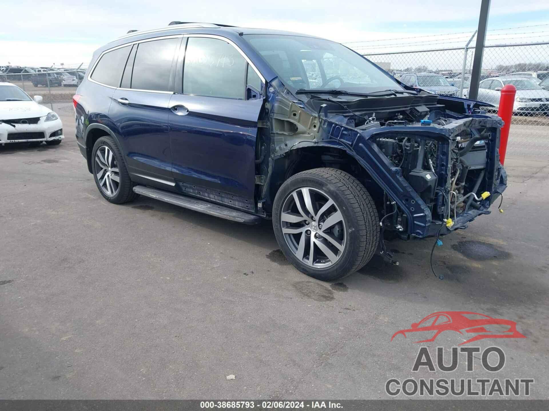 HONDA PILOT 2016 - 5FNYF6H01GB011531