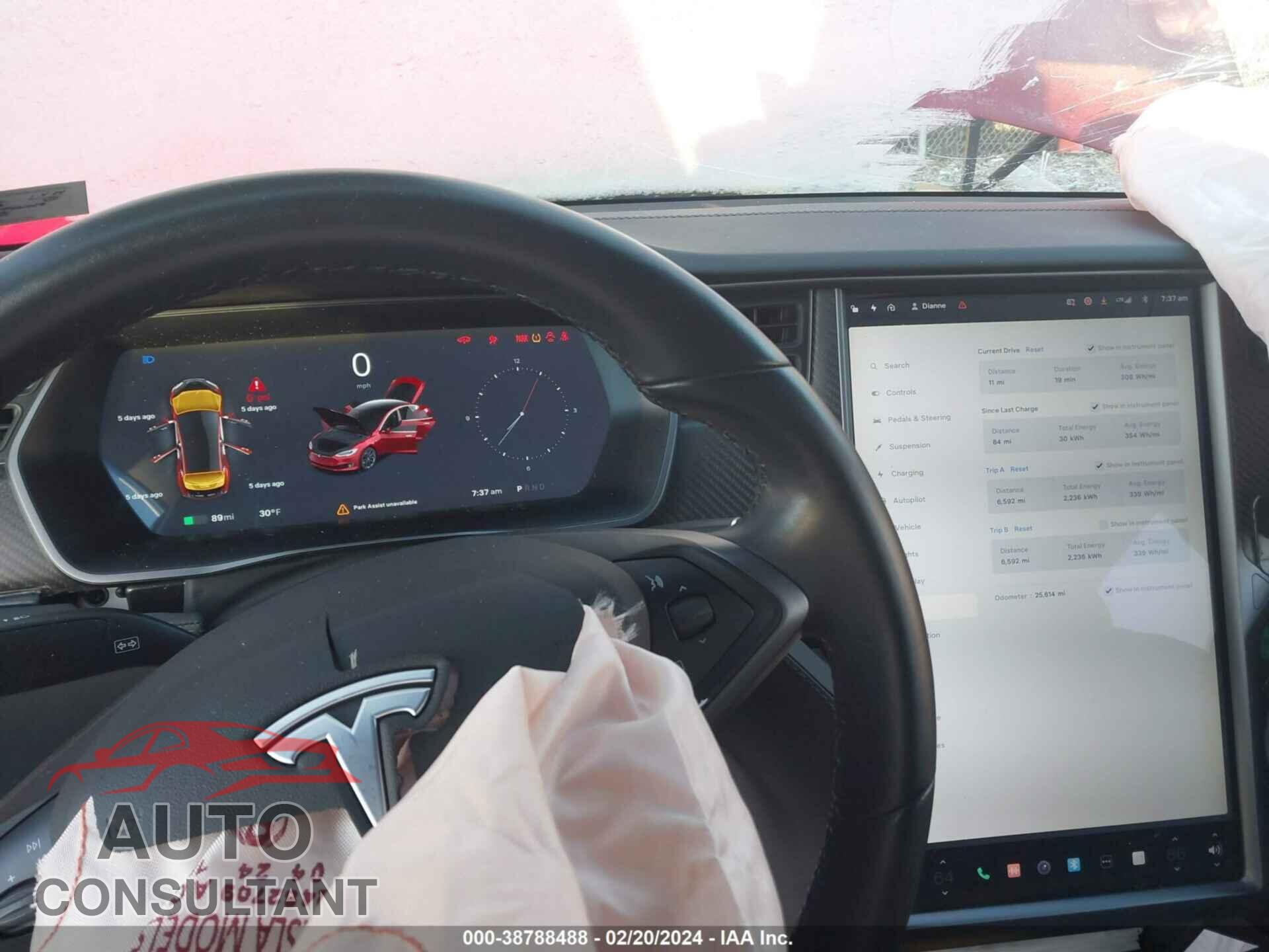 TESLA MODEL S 2018 - 5YJSA1E26JF261089