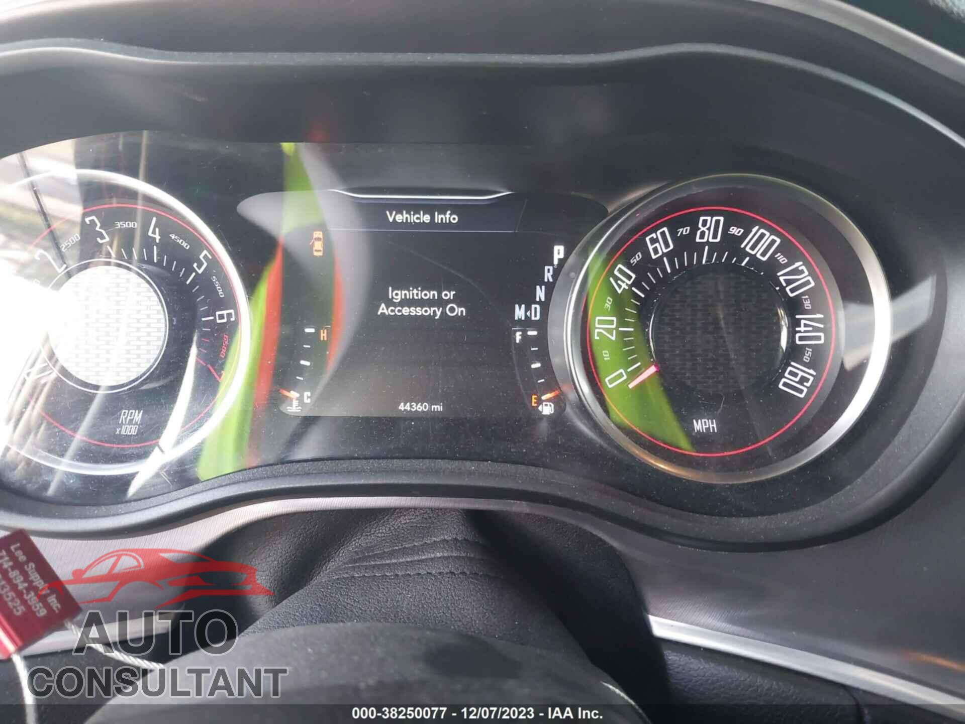 DODGE CHALLENGER 2019 - 2C3CDZGG8KH752623