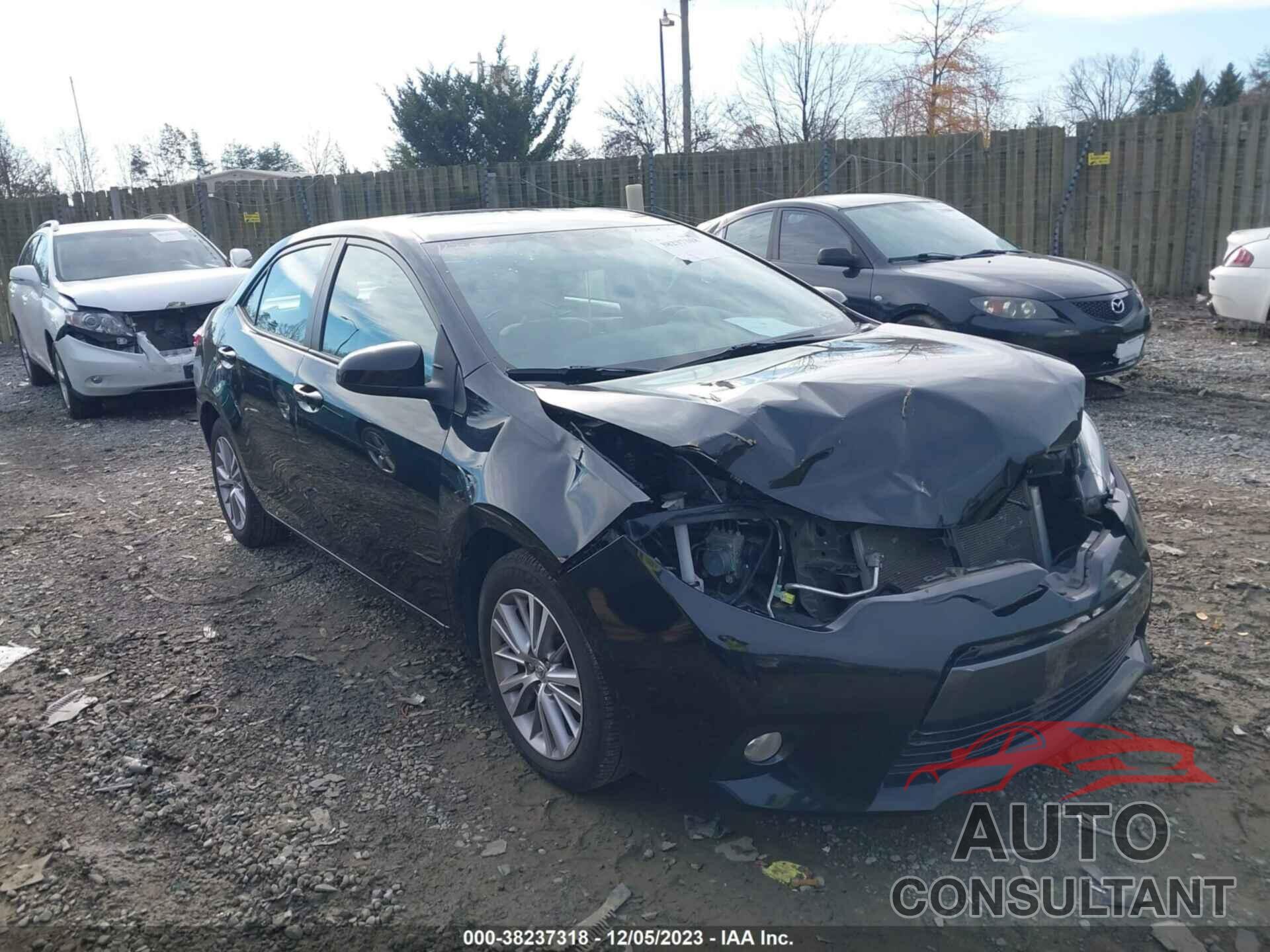 TOYOTA COROLLA 2015 - 2T1BURHEXFC251060