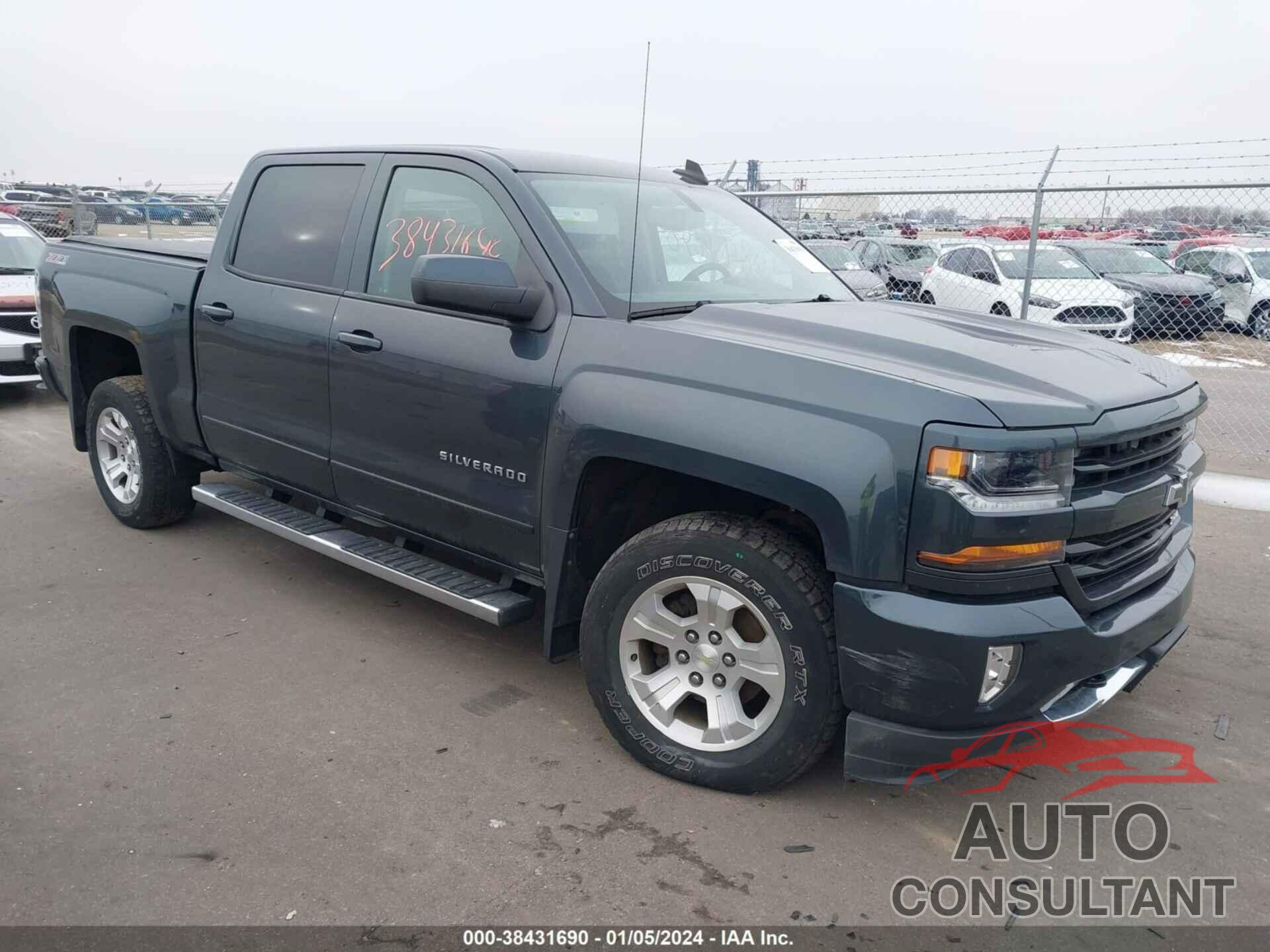 CHEVROLET SILVERADO 1500 2017 - 3GCUKREC5HG190467