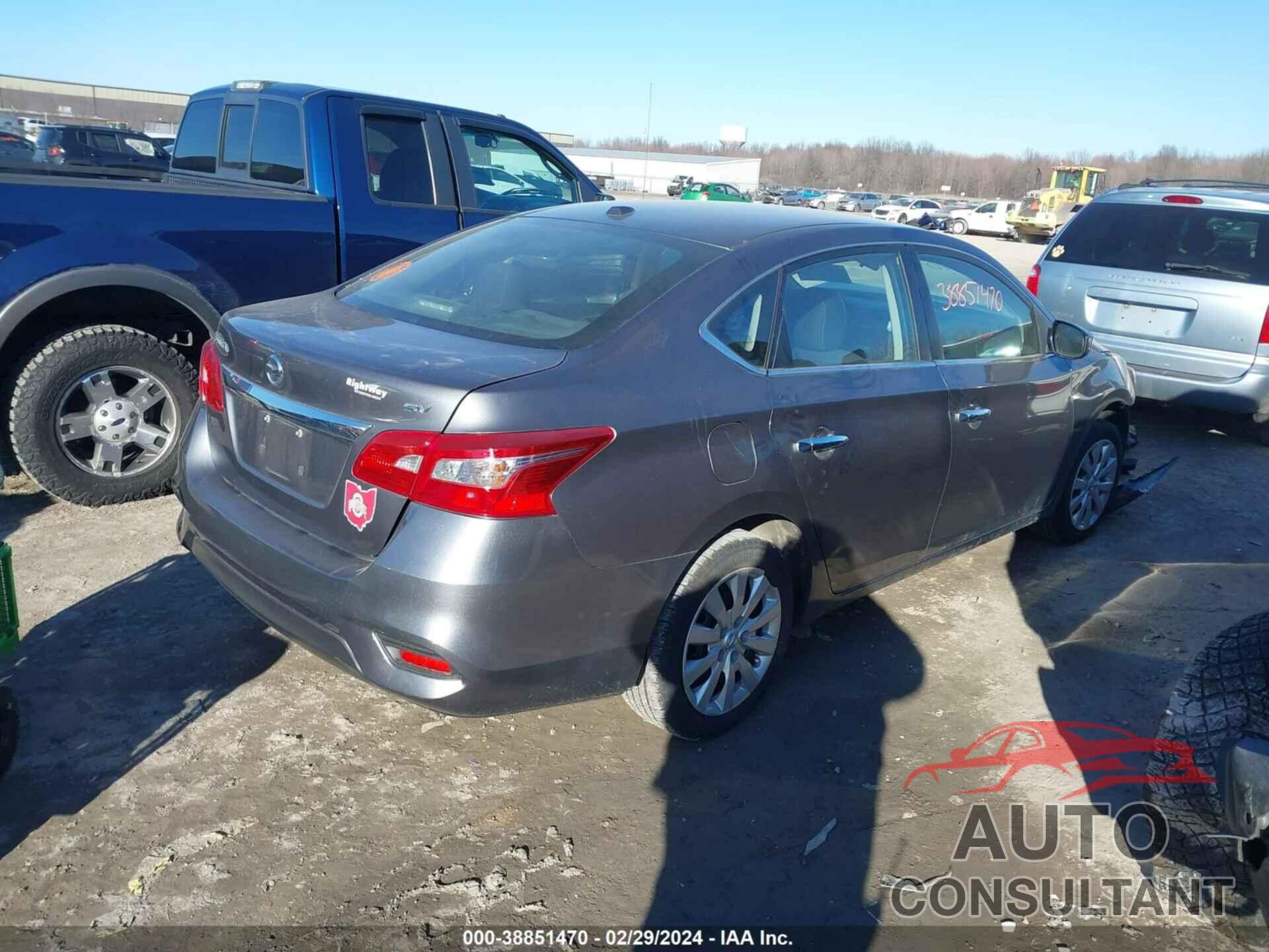 NISSAN SENTRA 2017 - 3N1AB7AP5HL665111