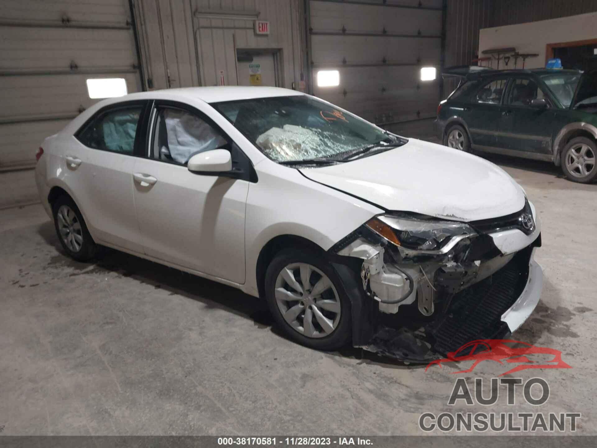 TOYOTA COROLLA 2016 - 5YFBURHE9GP560553
