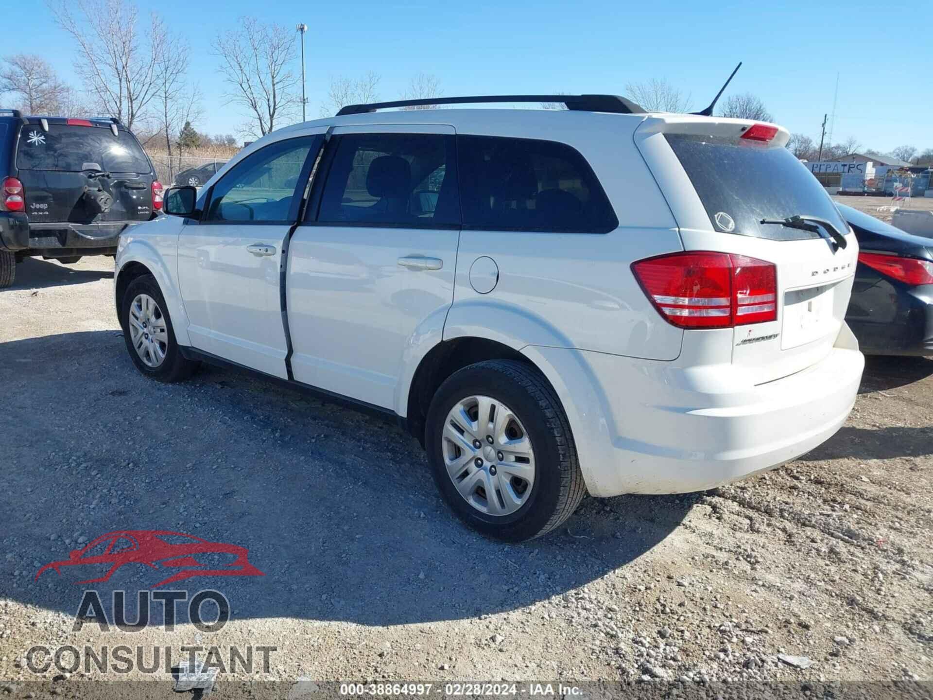 DODGE JOURNEY 2017 - 3C4PDCAB8HT603717