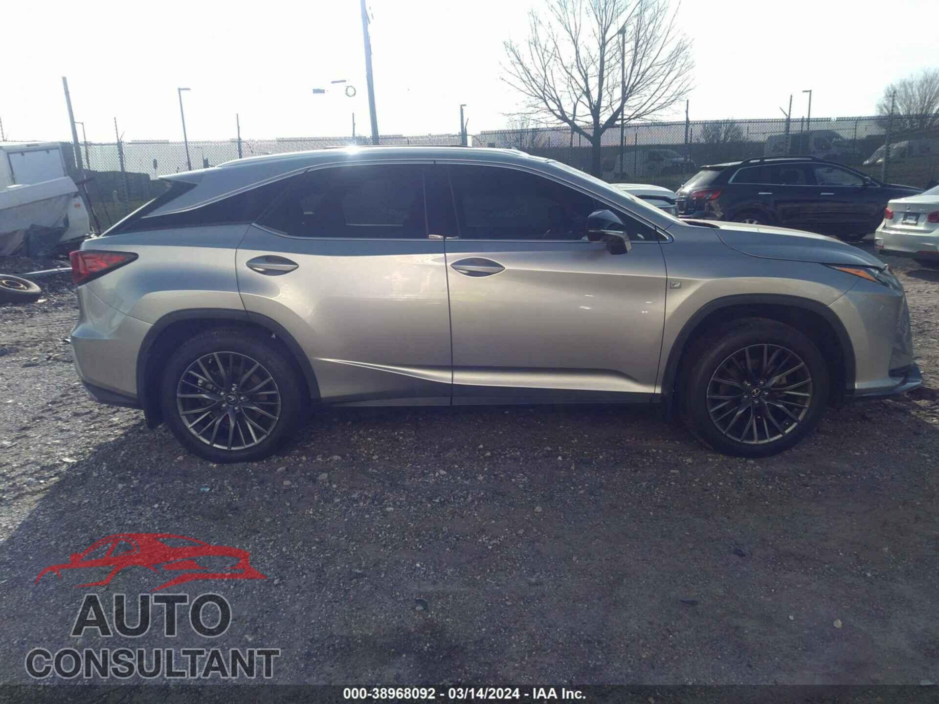 LEXUS RX 350 2017 - 2T2BZMCA4HC088087