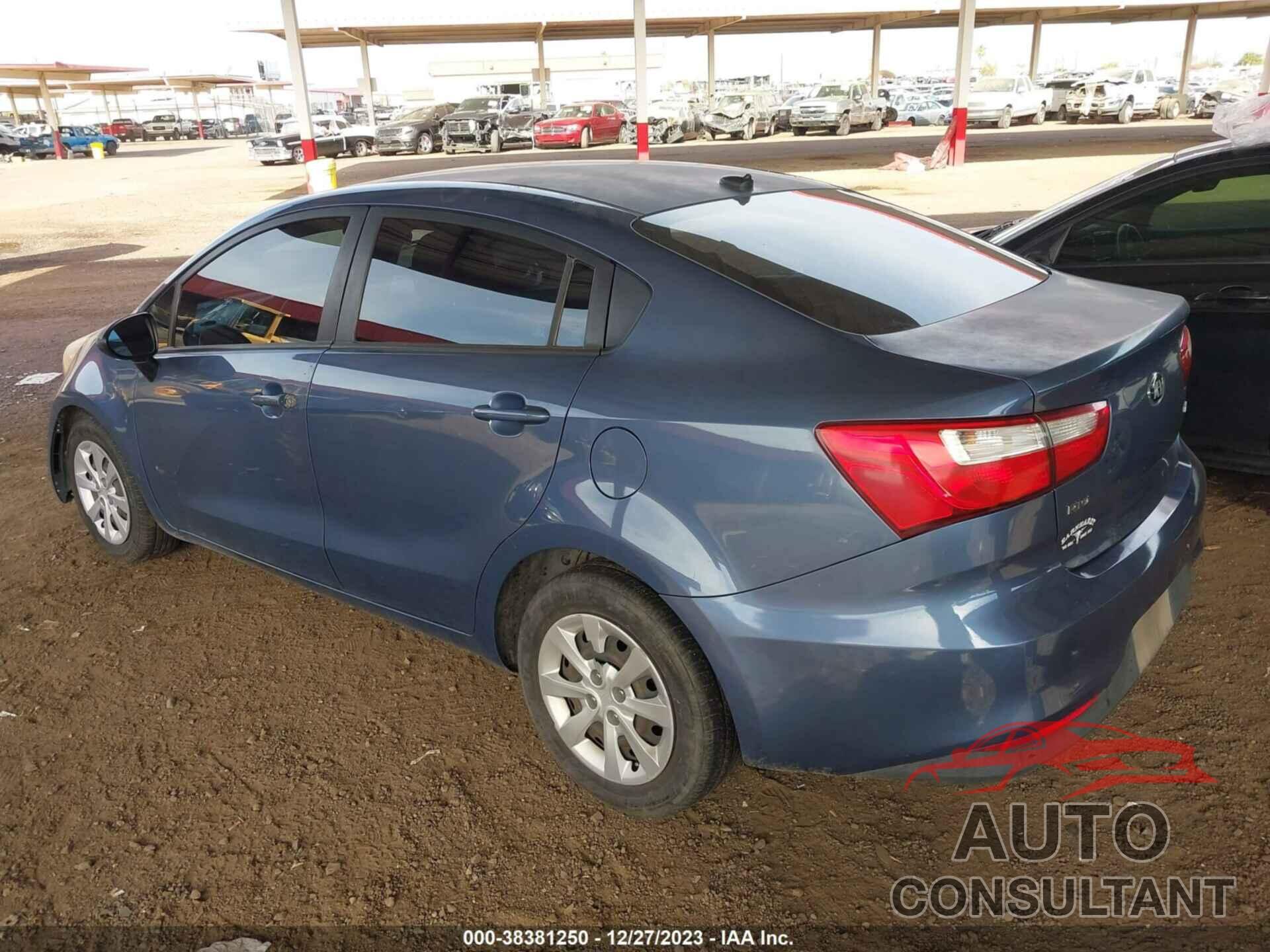 KIA RIO 2016 - KNADM4A39G6604592