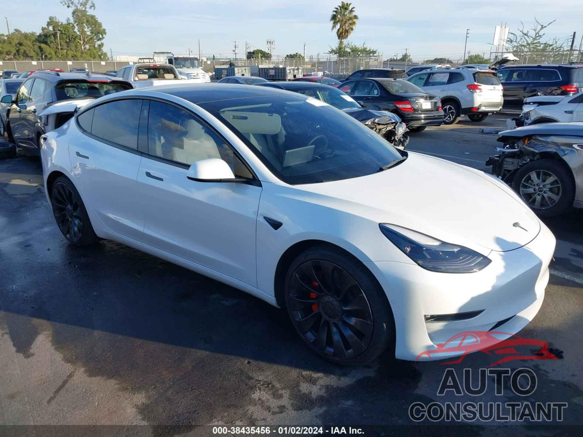 TESLA MODEL 3 2022 - 5YJ3E1EC2NF270010