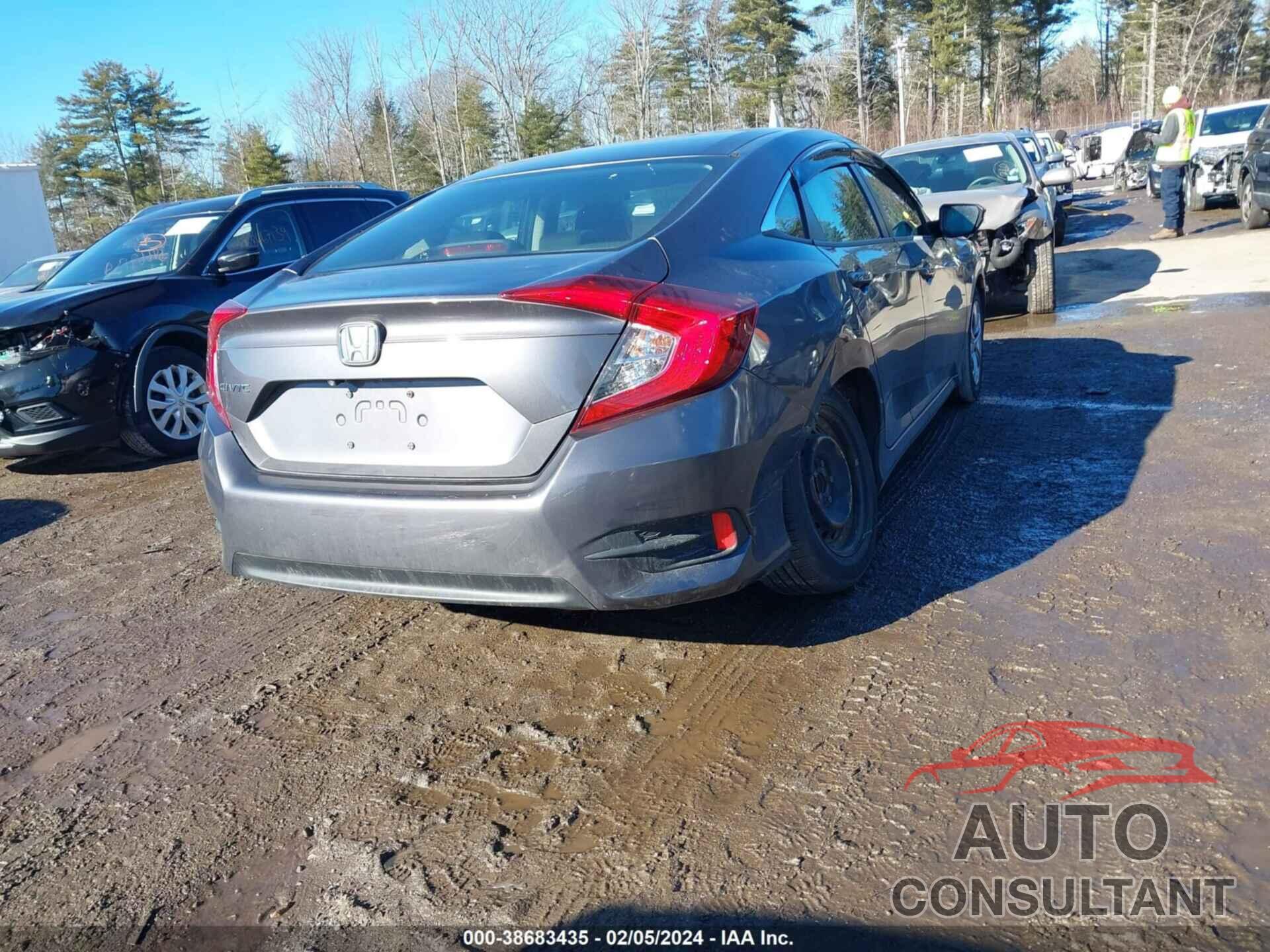 HONDA CIVIC 2016 - 19XFC2F51GE202721