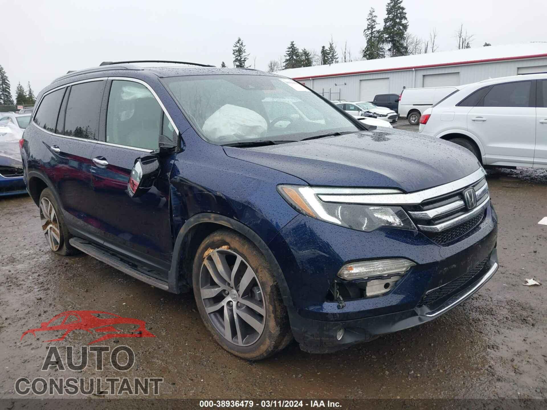 HONDA PILOT 2017 - 5FNYF6H92HB060561
