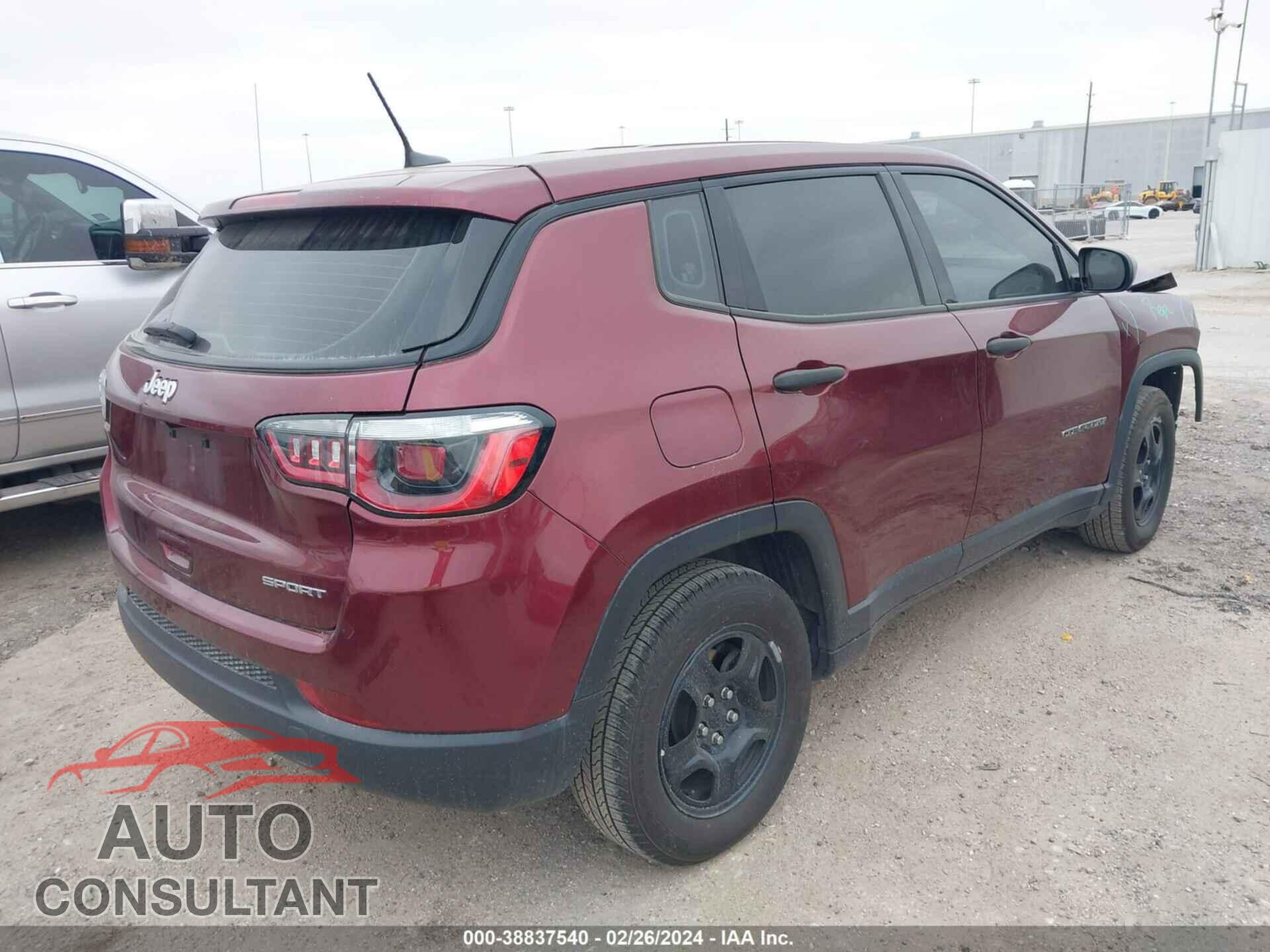 JEEP COMPASS 2020 - 3C4NJCAB3LT241207