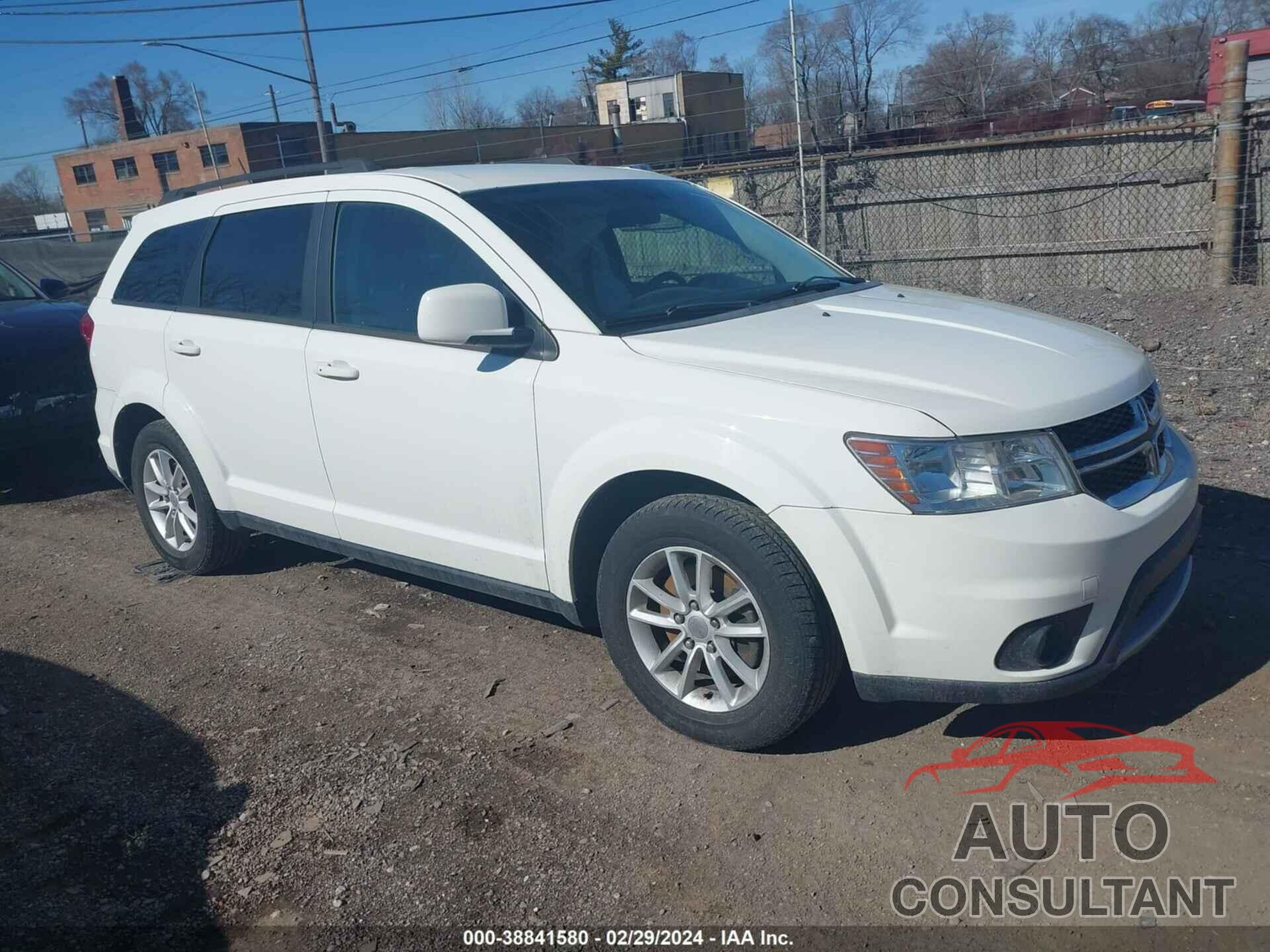 DODGE JOURNEY 2016 - 3C4PDDBG8GT129122