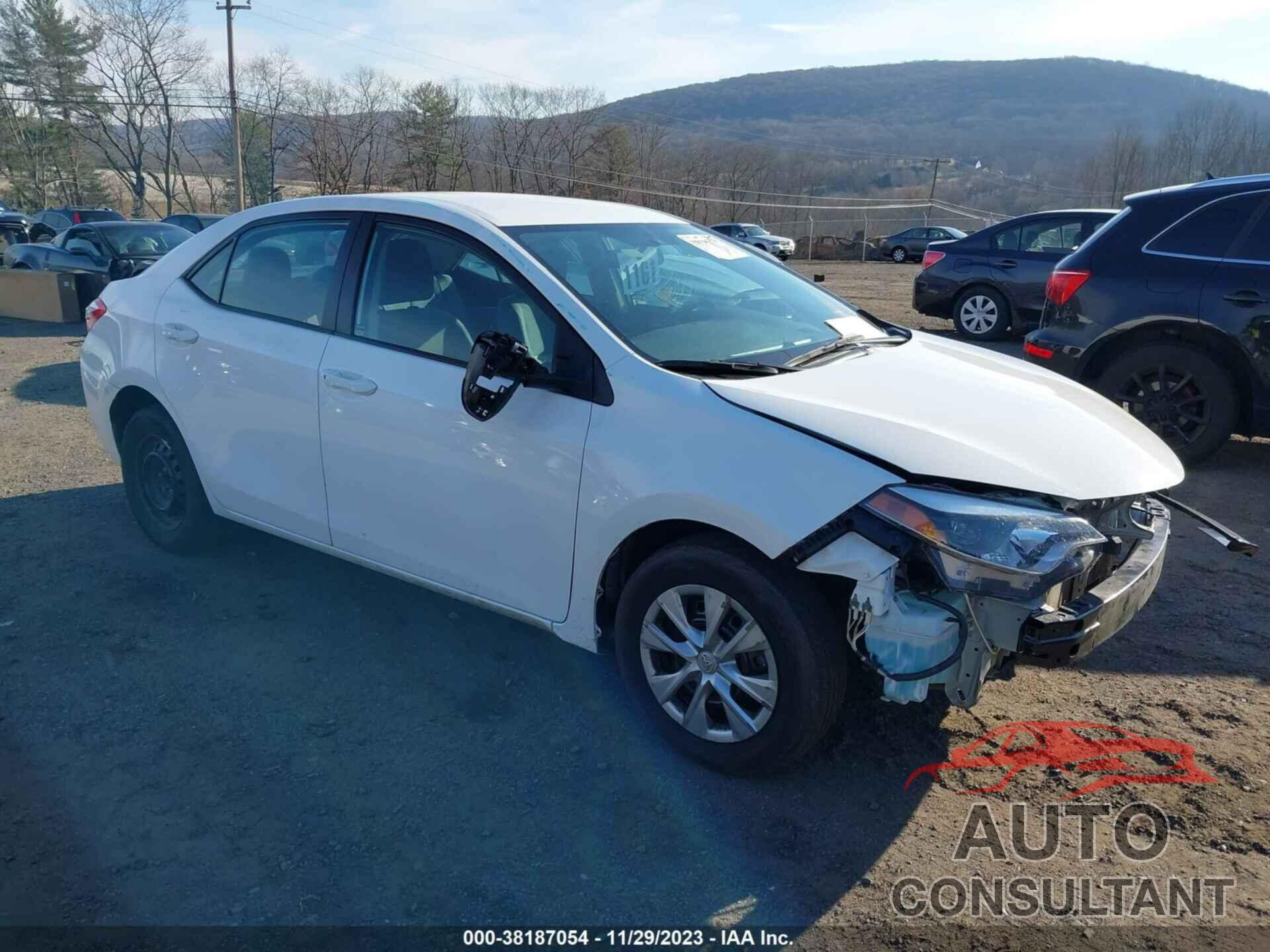 TOYOTA COROLLA 2016 - 5YFBURHE8GP469385