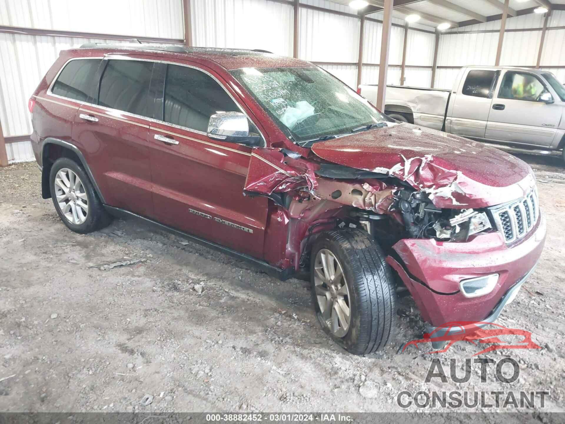 JEEP GRAND CHEROKEE 2017 - 1C4RJEBG8HC626420