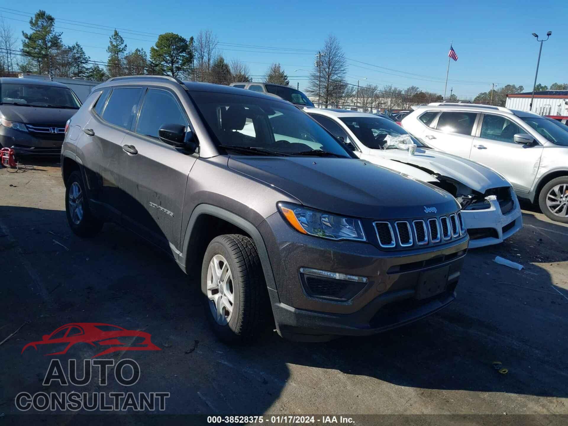 JEEP NEW COMPASS 2017 - 3C4NJDAB9HT607202