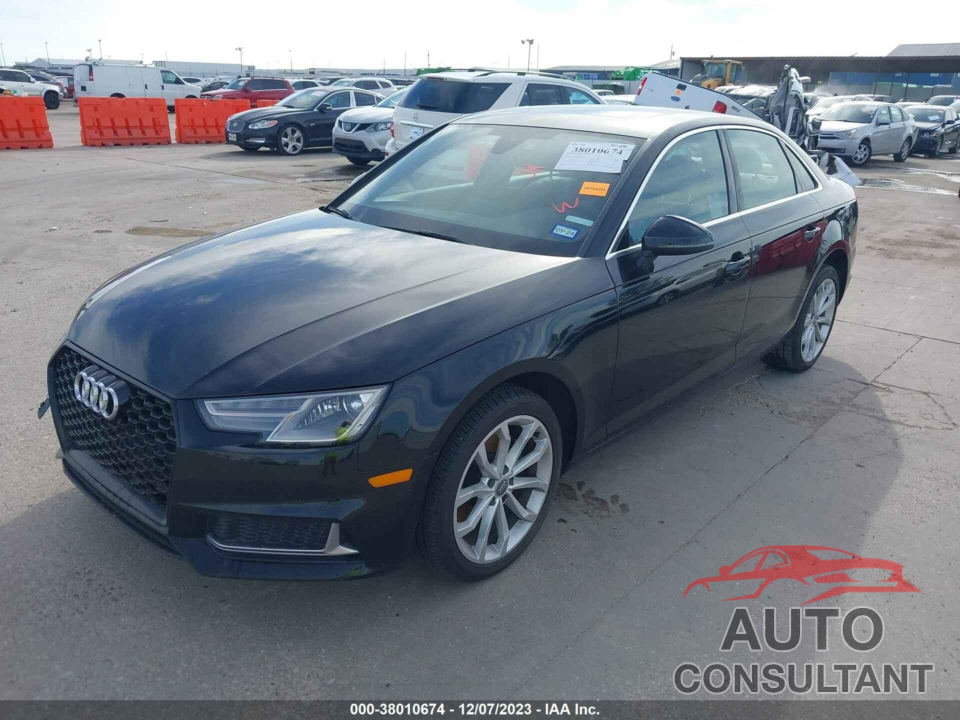 AUDI A4 2019 - WAUGMAF47KA037320