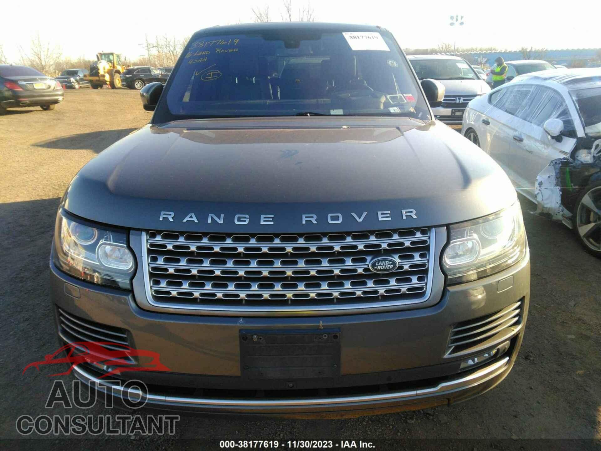 LAND ROVER RANGE ROVER 2016 - SALGS2EF3GA270788