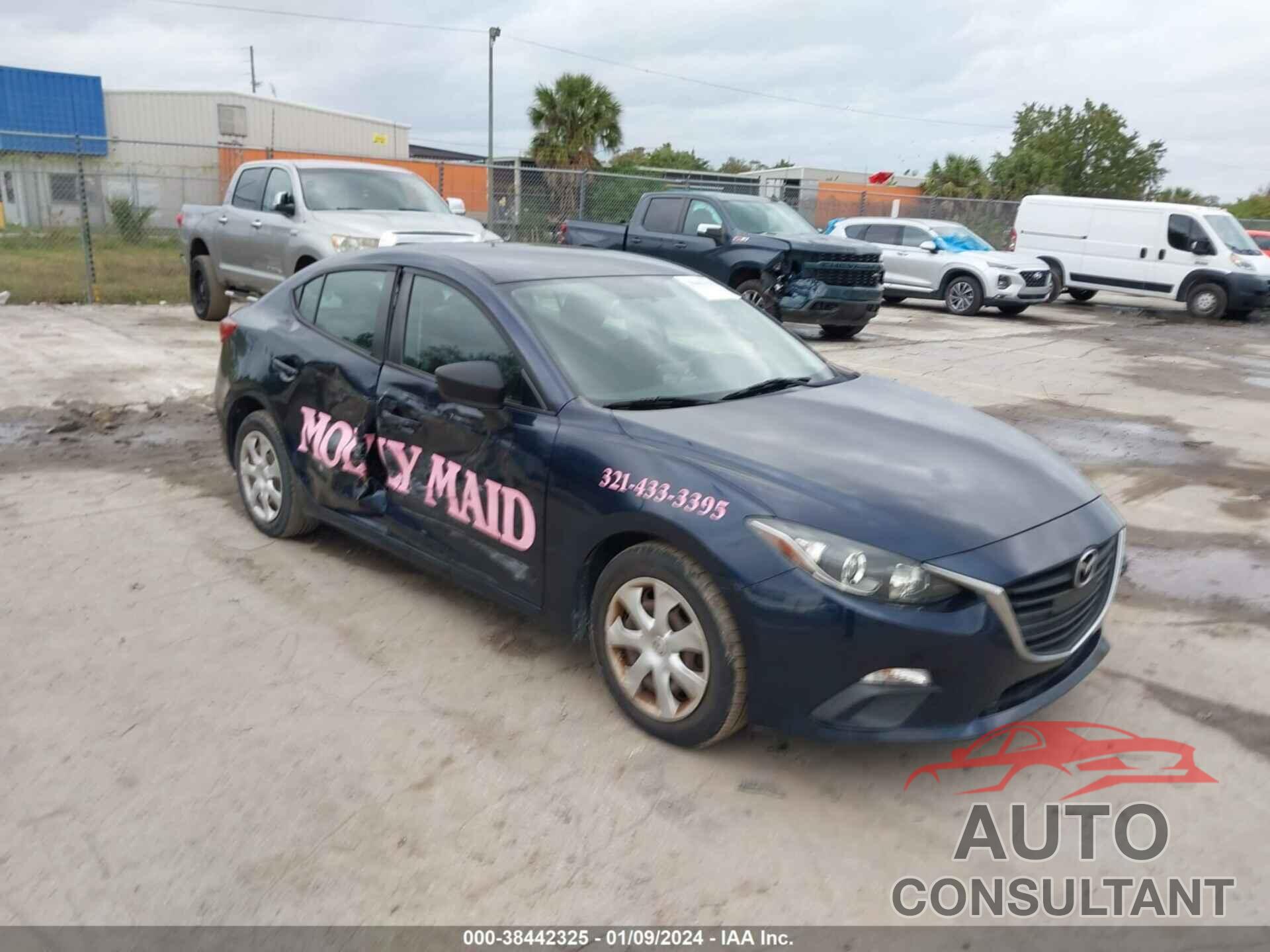 MAZDA MAZDA3 2016 - 3MZBM1T71GM321724