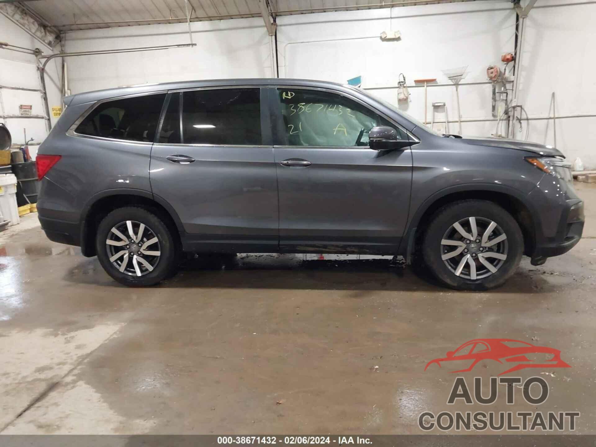 HONDA PILOT 2021 - 5FNYF6H51MB077312