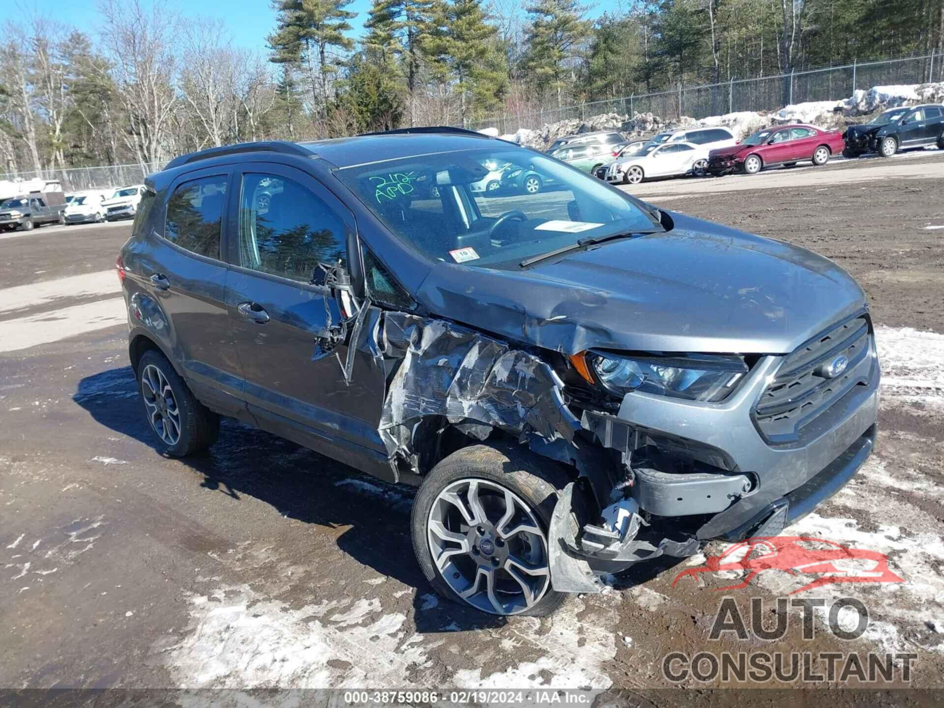 FORD ECOSPORT 2020 - MAJ6S3JL0LC346069