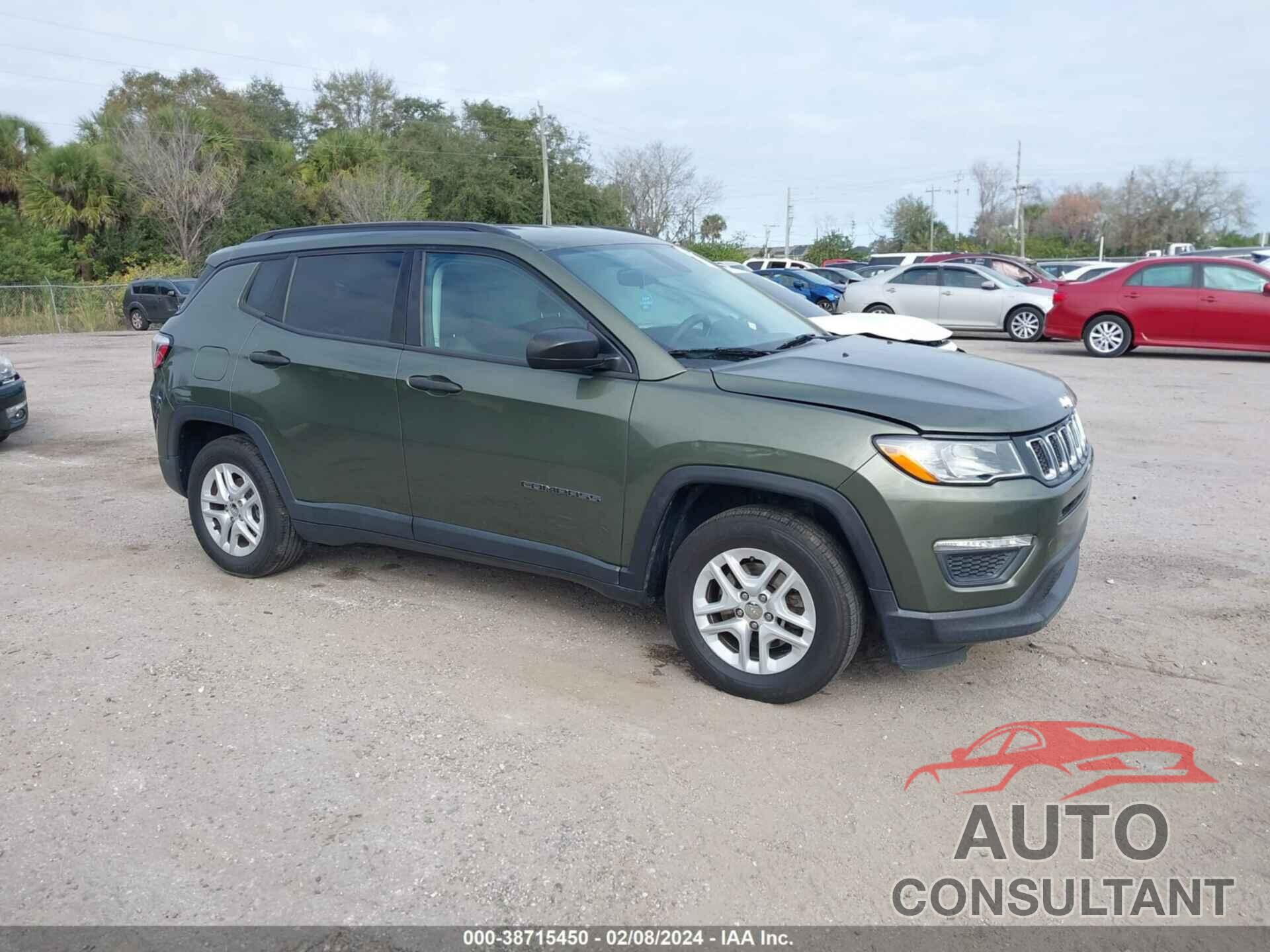 JEEP COMPASS 2017 - 3C4NJCAB0HT690657