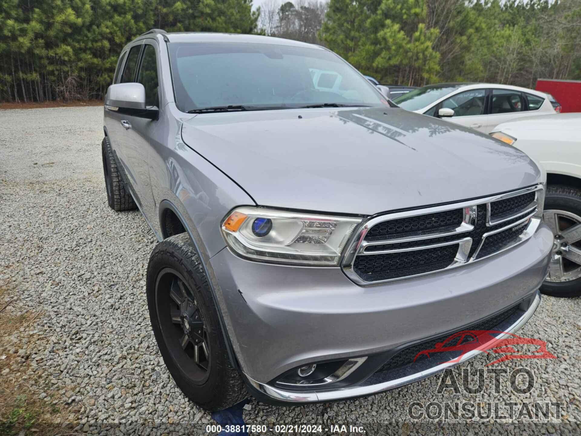DODGE DURANGO 2016 - 1C4RDHDG5GC424073