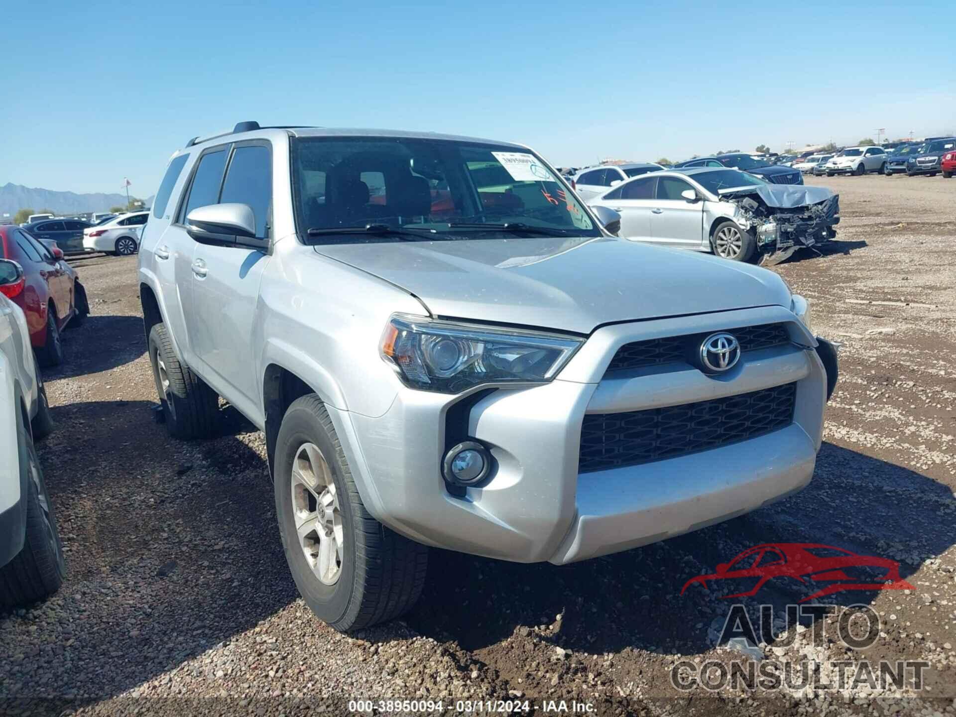 TOYOTA 4RUNNER 2019 - JTEBU5JR6K5693052