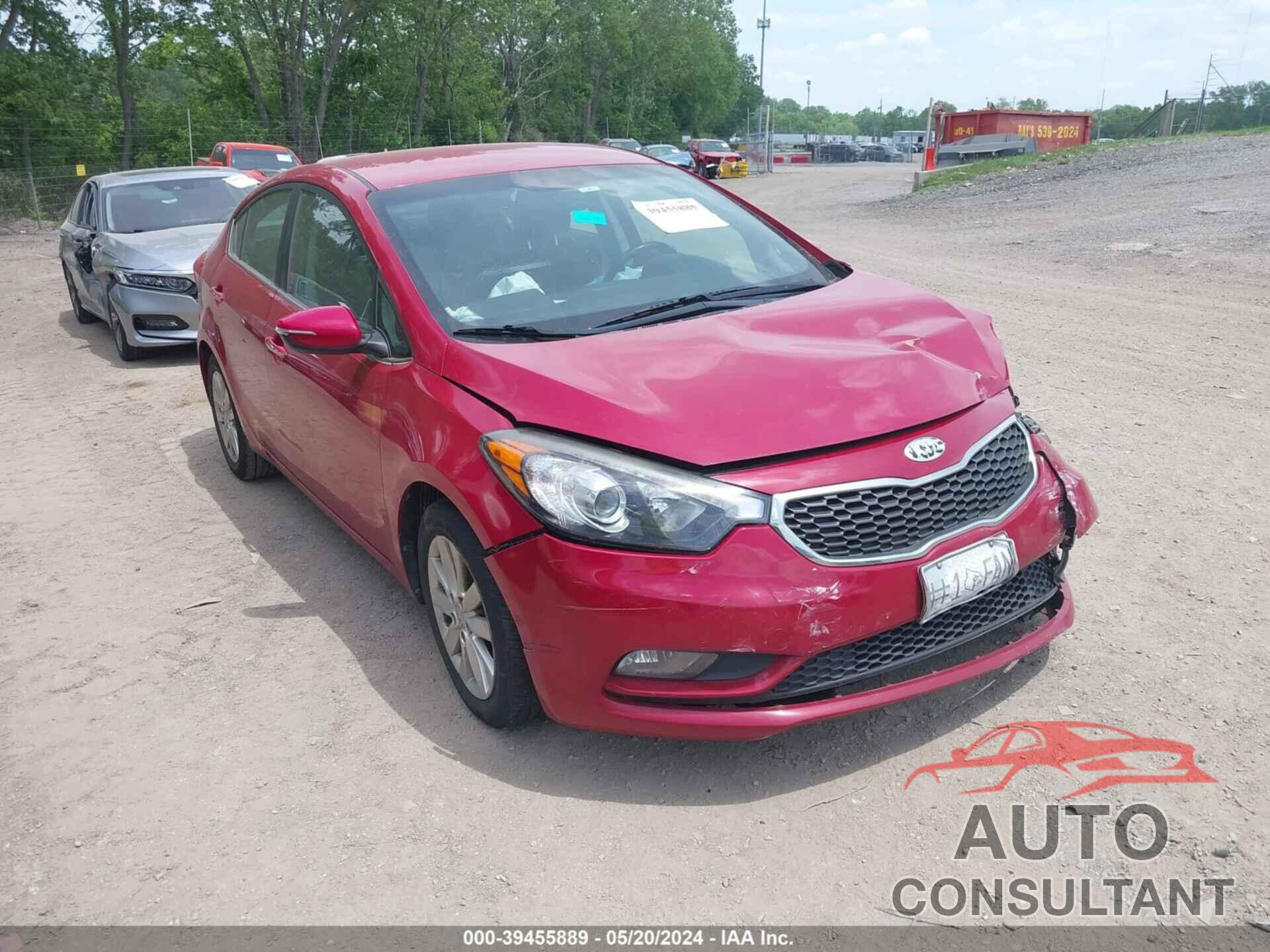 KIA FORTE 2014 - KNAFX4A82E5104045