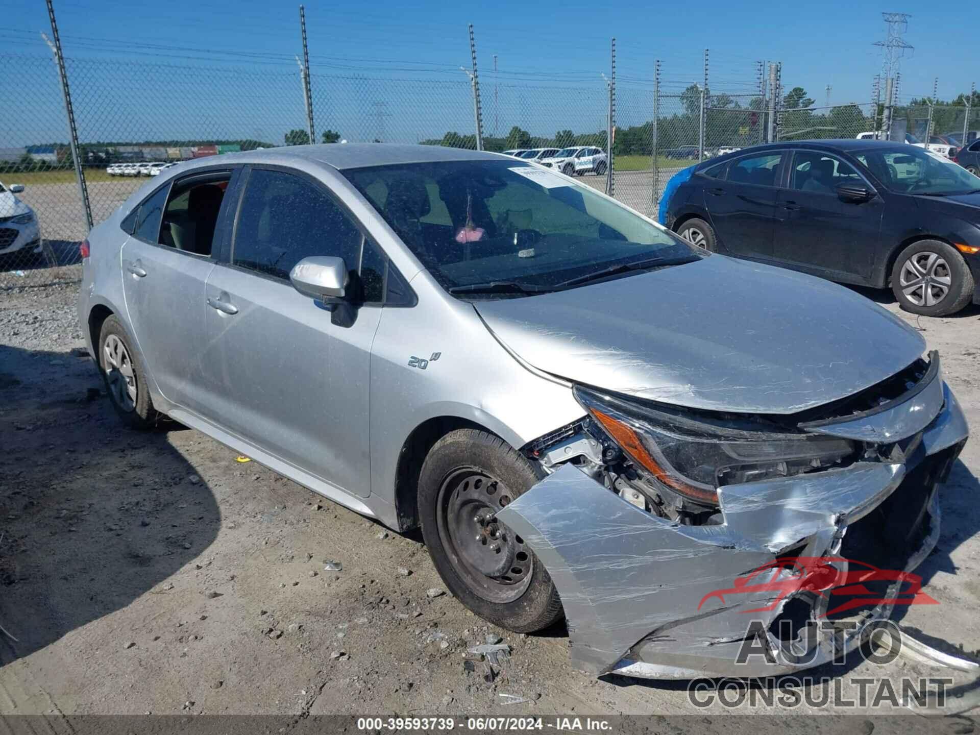 TOYOTA COROLLA 2020 - JTDDPRAE4LJ066643