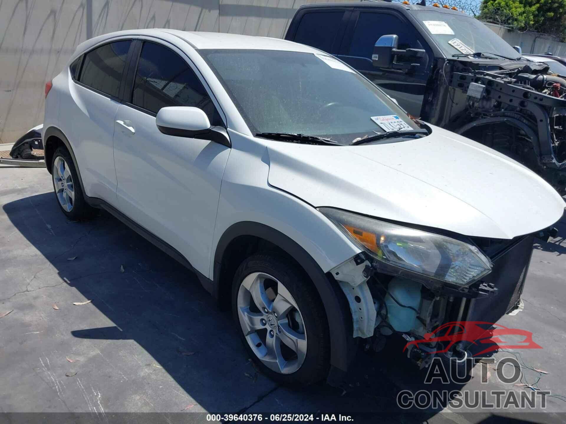HONDA HR-V 2016 - 3CZRU5H39GM700317