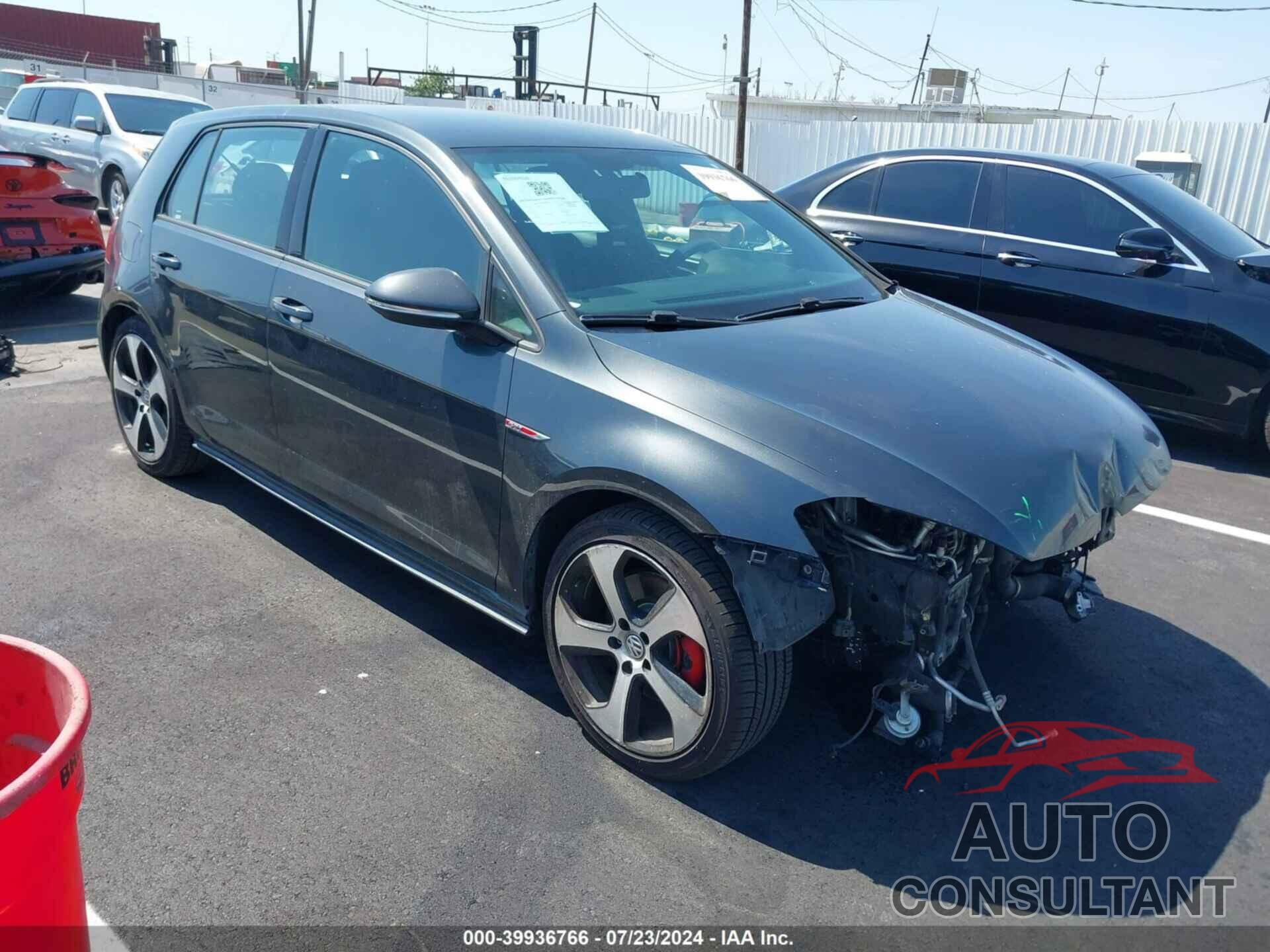 VOLKSWAGEN GOLF GTI 2017 - 3VW5T7AU5HM042239