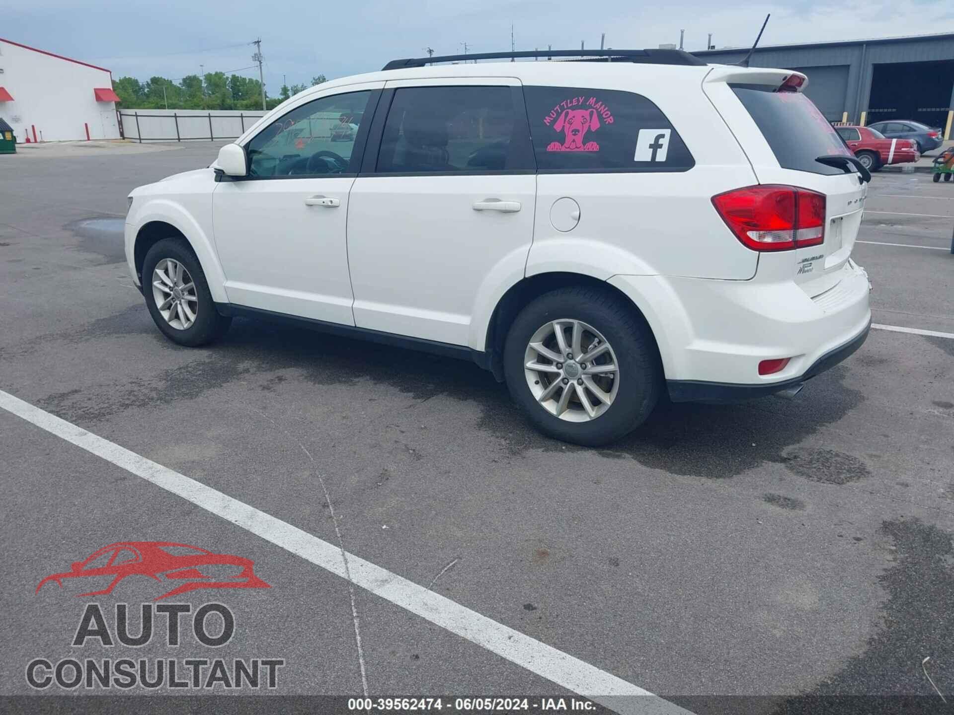 DODGE JOURNEY 2017 - 3C4PDCBG9HT532943