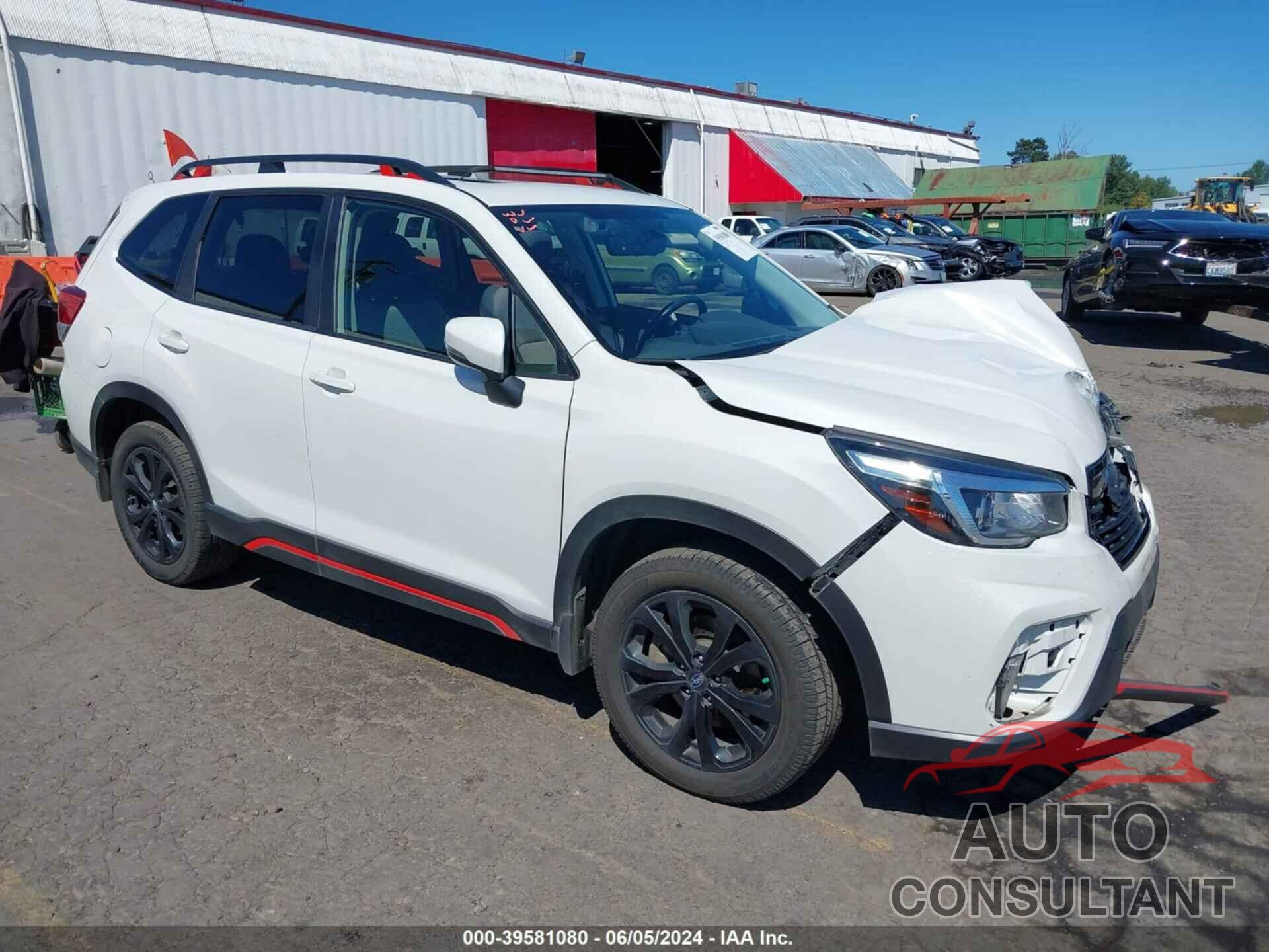 SUBARU FORESTER 2019 - JF2SKAPC4KH574292