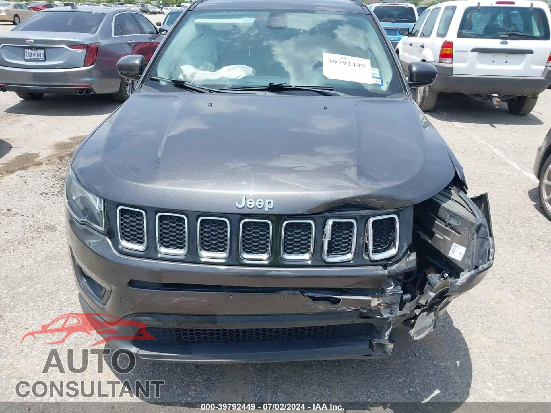 JEEP COMPASS 2019 - 3C4NJCBB1KT856240