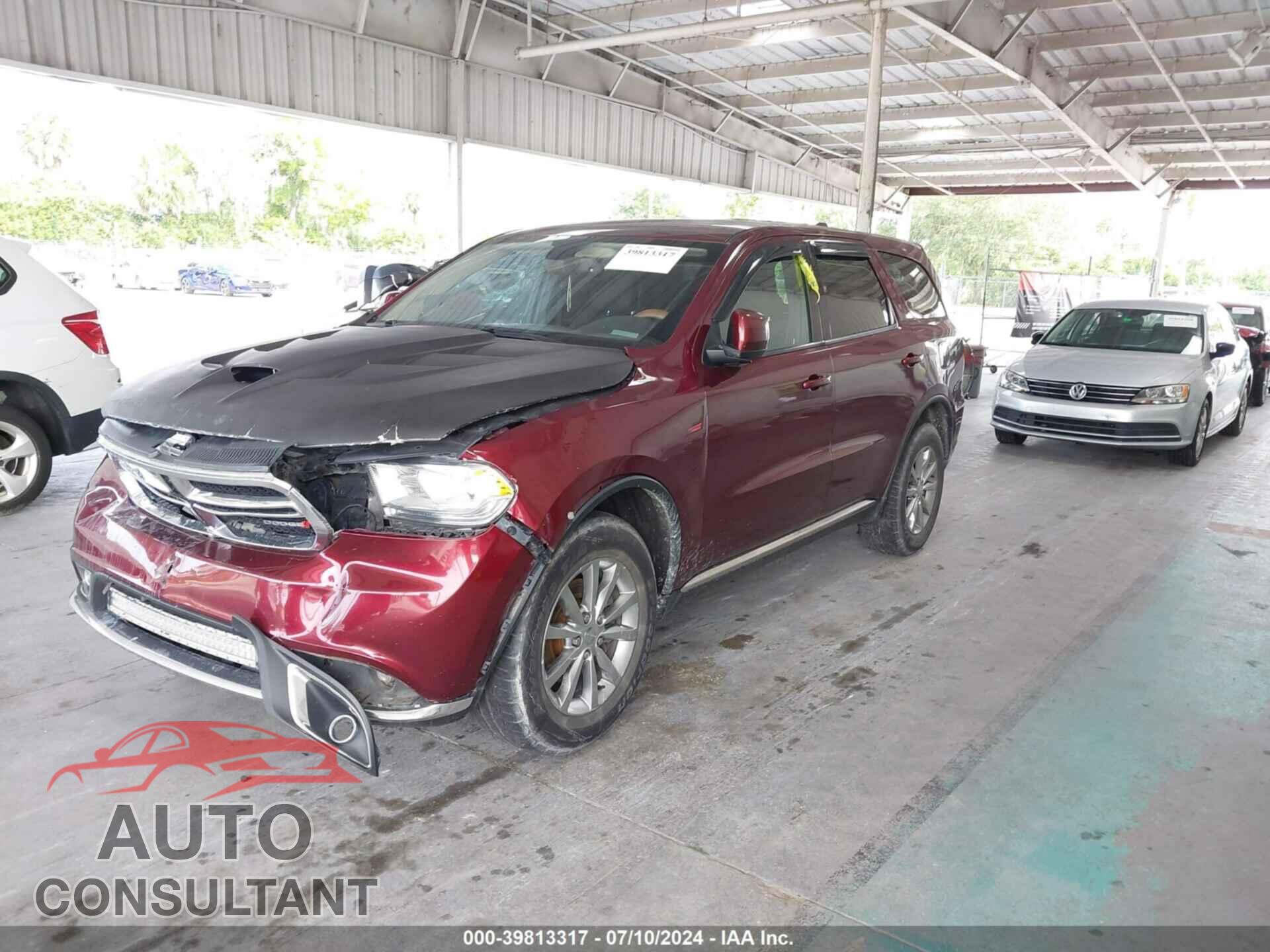 DODGE DURANGO 2016 - 1C4RDJAG1GC346693