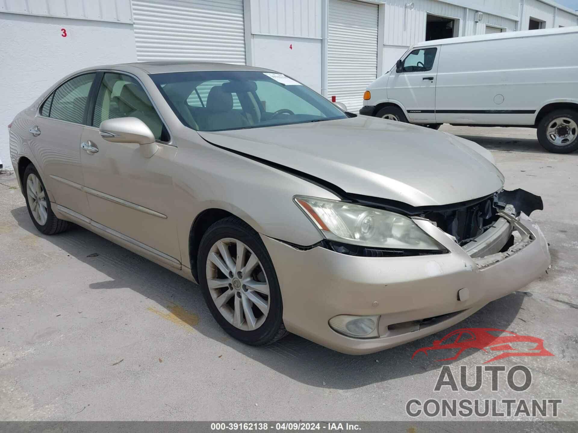 LEXUS ES 350 2012 - JTHBK1EG8C2496624