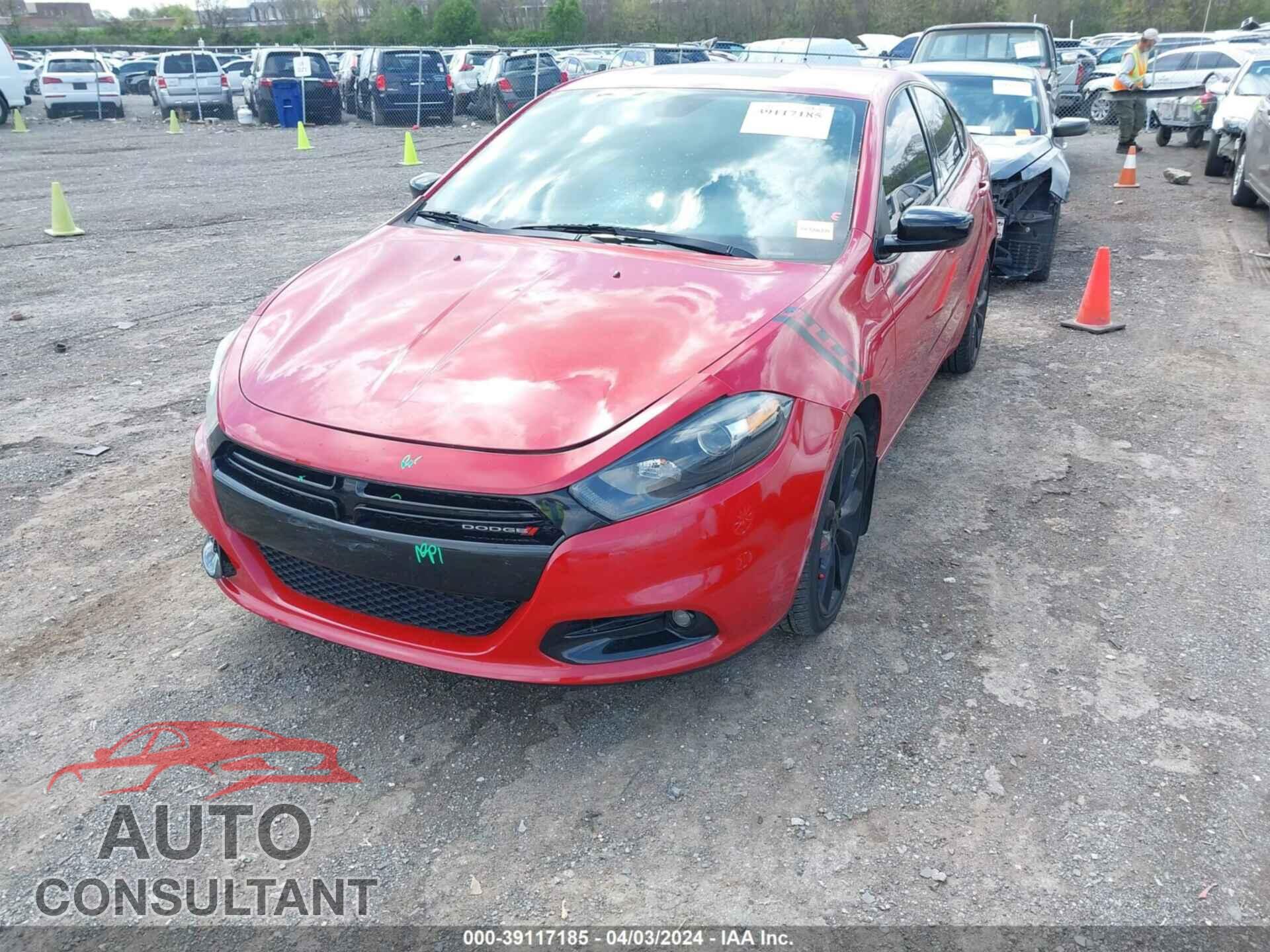 DODGE DART 2016 - 1C3CDFFA6GD822801