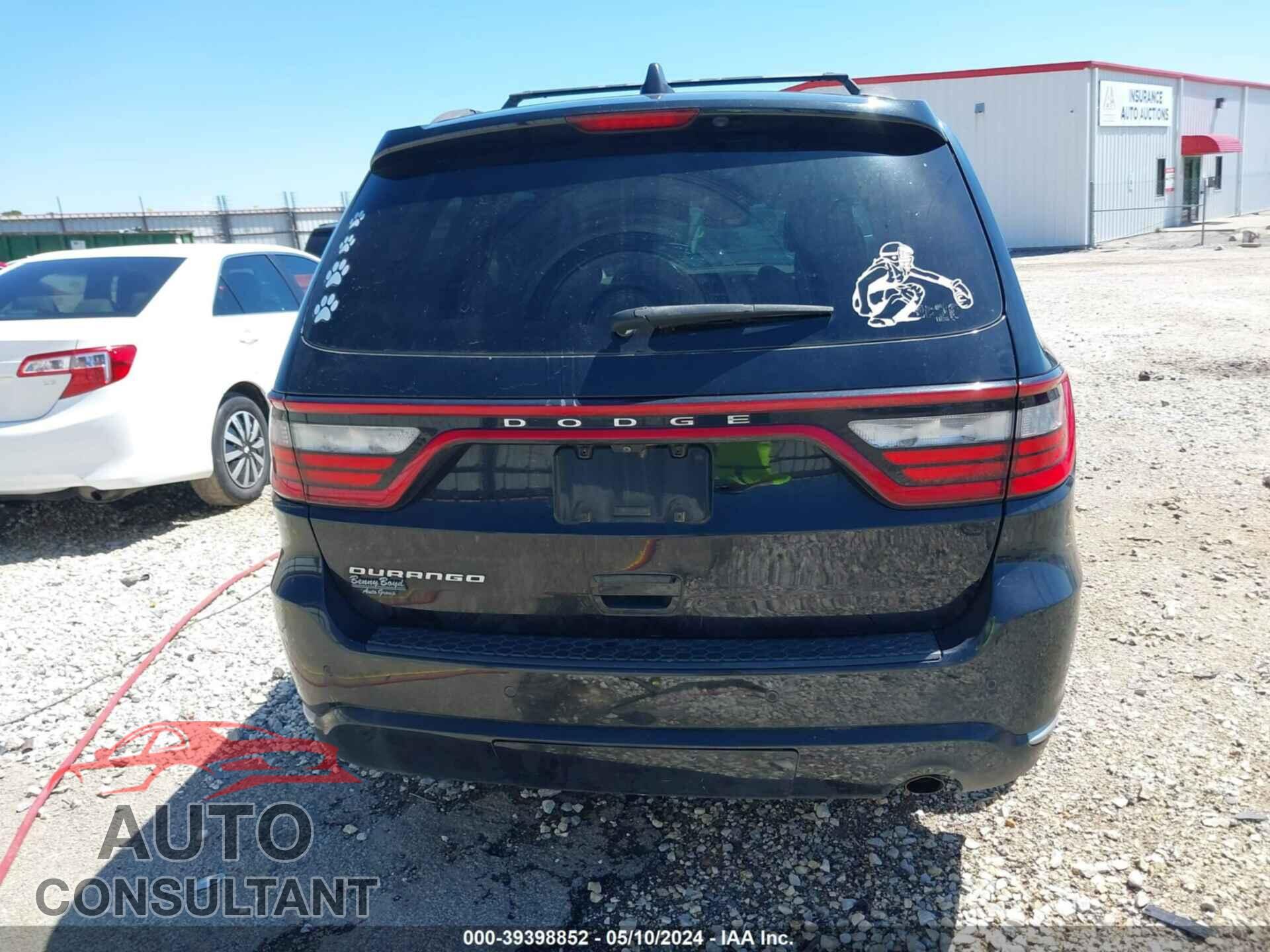 DODGE DURANGO 2018 - 1C4RDHAG4JC174062