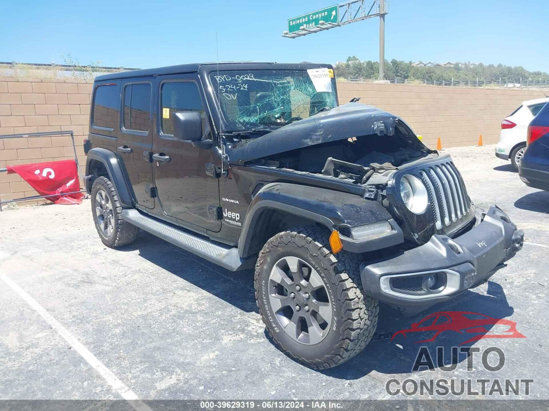 JEEP WRANGLER UNLIMITED 2018 - 1C4HJXEN1JW190029