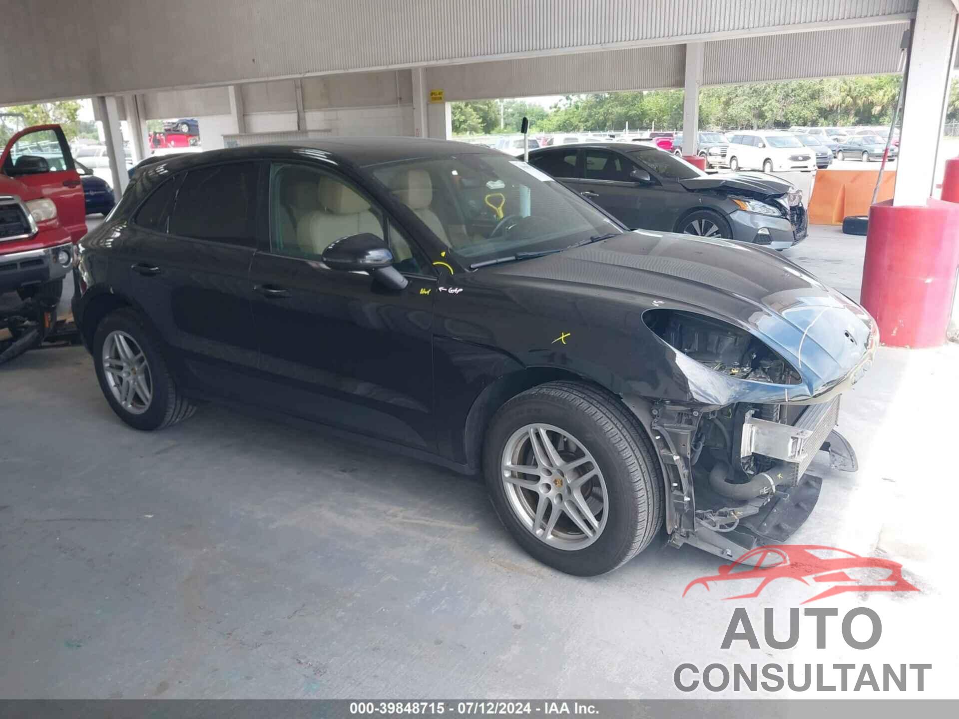 PORSCHE MACAN 2019 - WP1AA2A50KLB01482