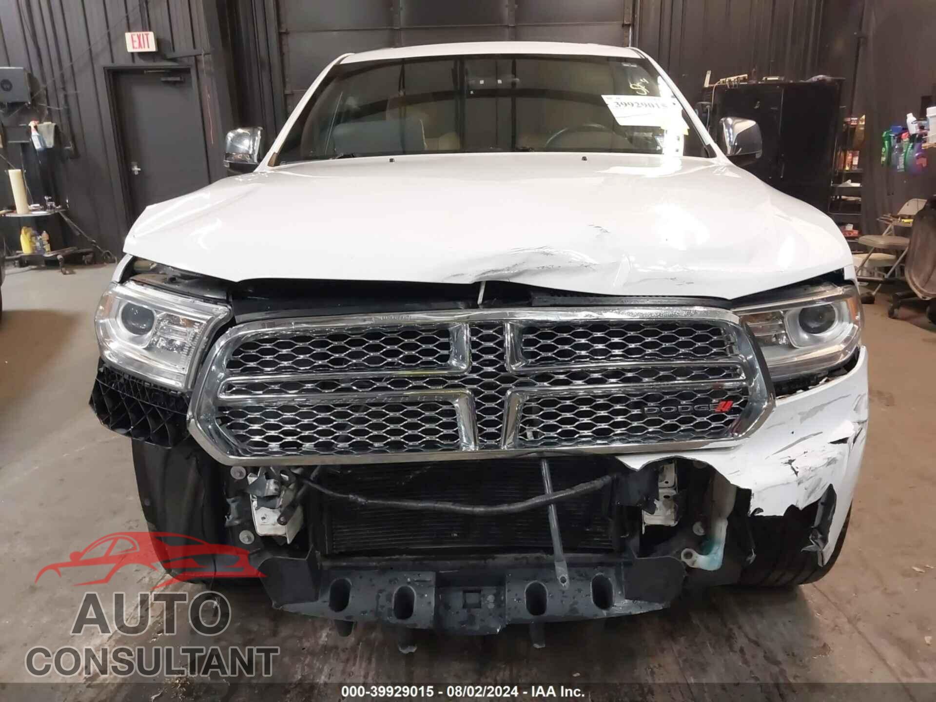 DODGE DURANGO 2017 - 1C4RDJEG7HC860298