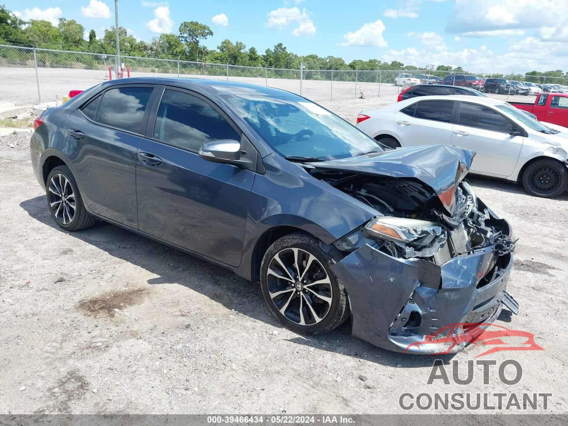 TOYOTA COROLLA 2017 - 5YFBURHE8HP608917