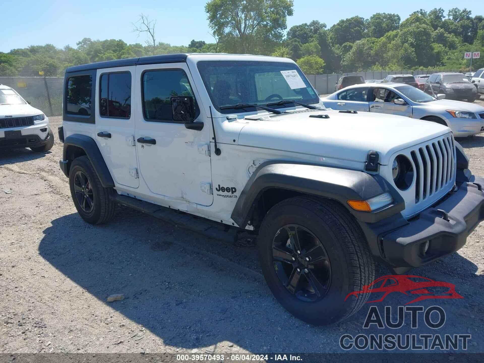 JEEP WRANGLER UNLIMITED 2022 - 1C4HJXDG9NW113207