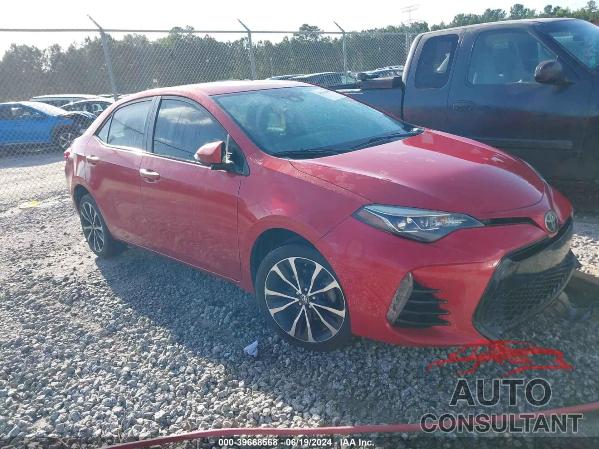 TOYOTA COROLLA 2017 - 5YFBURHE9HP652683