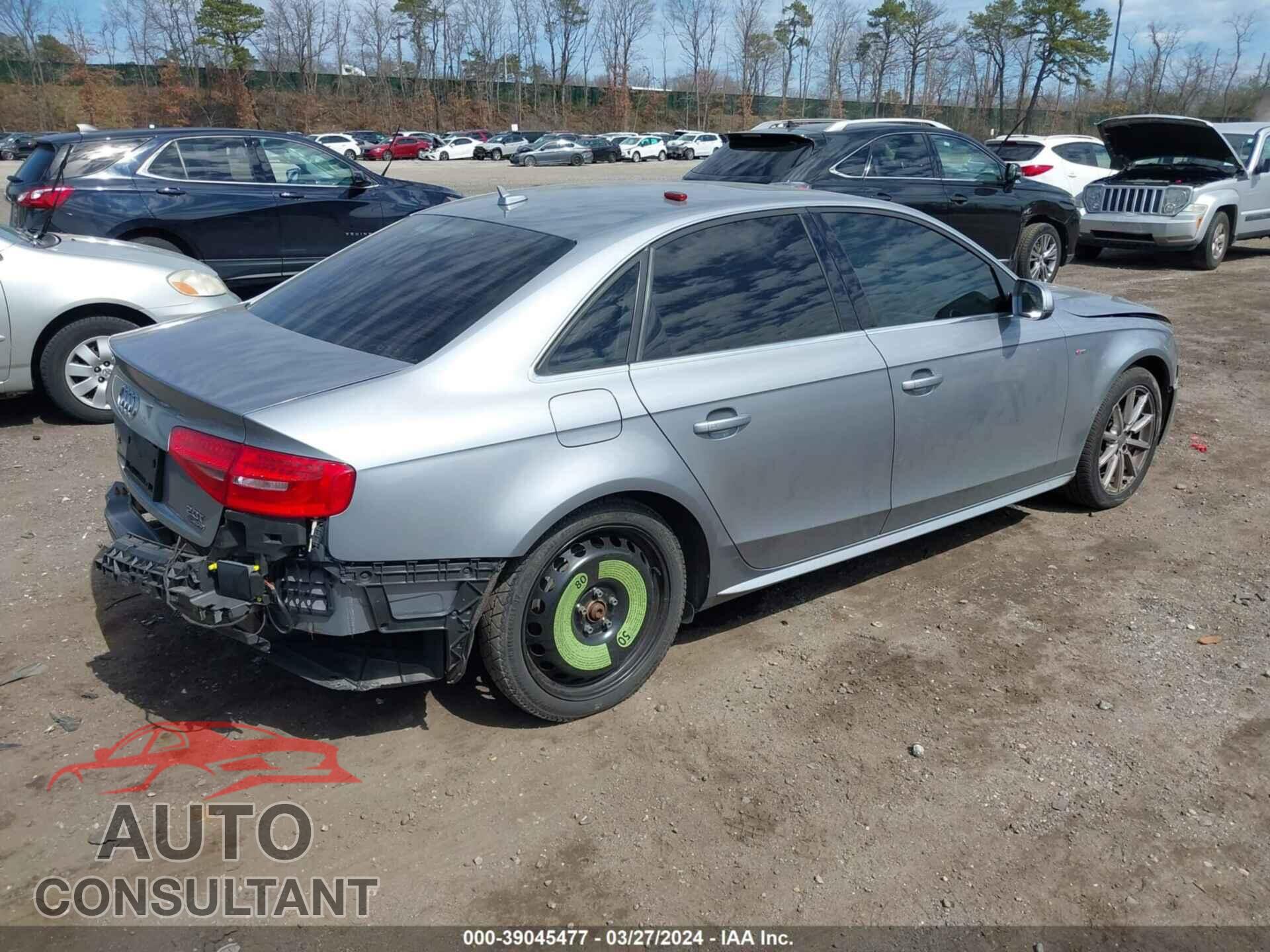 AUDI A4 2016 - WAUFFAFL2GN008577
